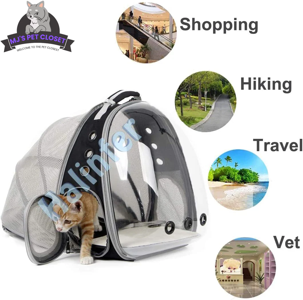 ๐โจ Cat Bubble Backpack with Fan - Perfect for Your Furry Astronaut! ๐พ๐ฑ Fits Cats & Small Puppies up to 12 lbs! ๐๐ - Image 4