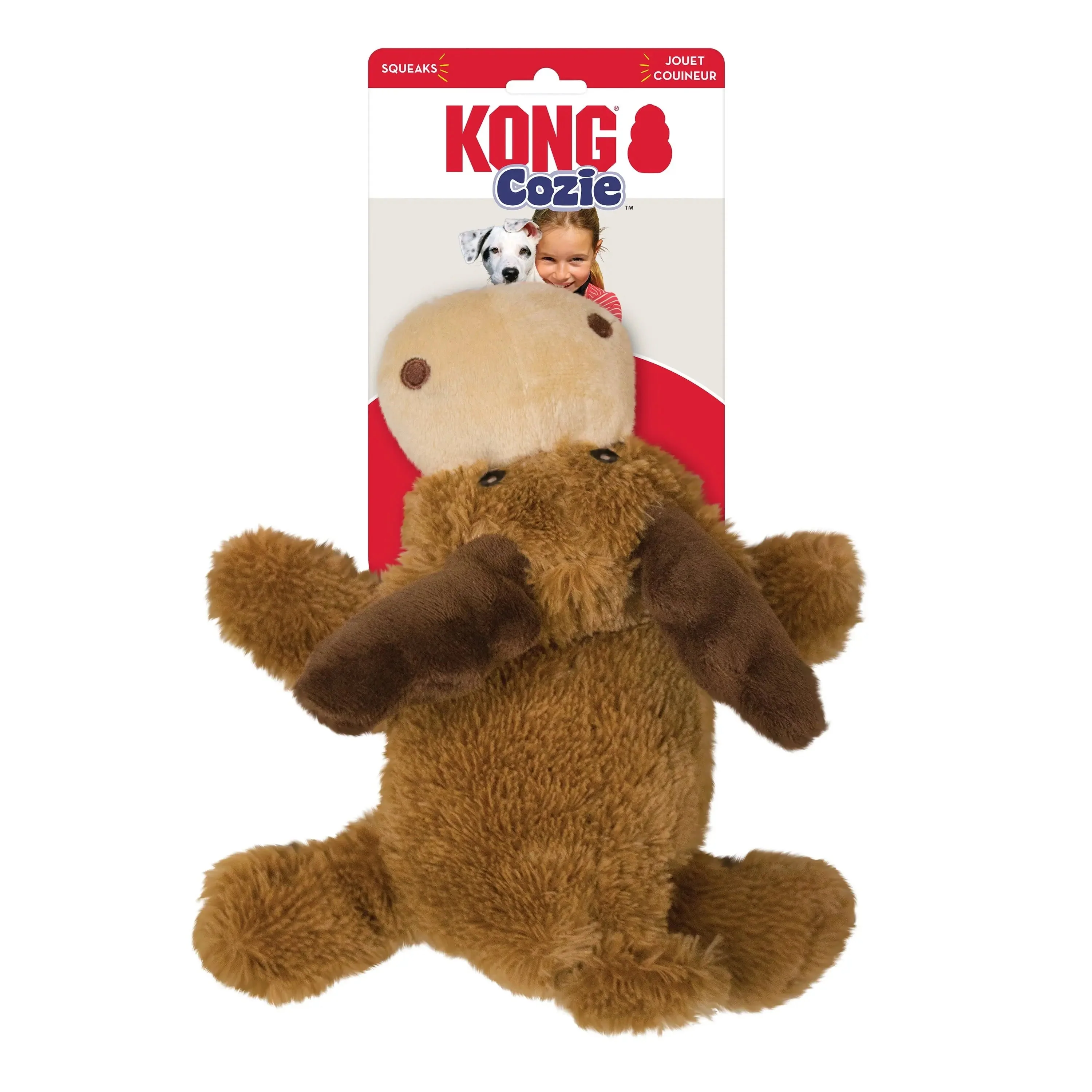 ® Cozie™ Marvin the Moose Dog Toy, XL - Image 4