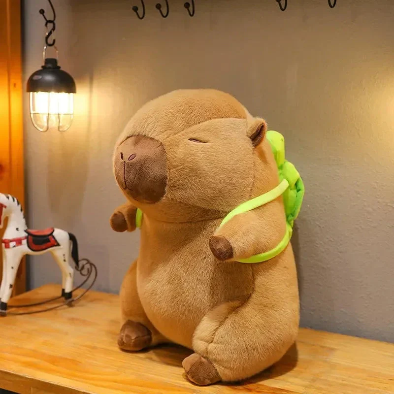 12-32cm Capybara Plush Simulation Capibara Anime Fluffty Toy Cute Doll Stuffed Animals Soft Doll Plush Children Christmas Gift - Image 15