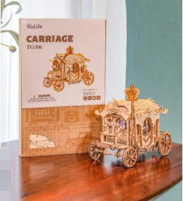 3d Three-dimensional Puzzle Model Wooden Assembly Decompression Diy Handmade Toy - Image 5