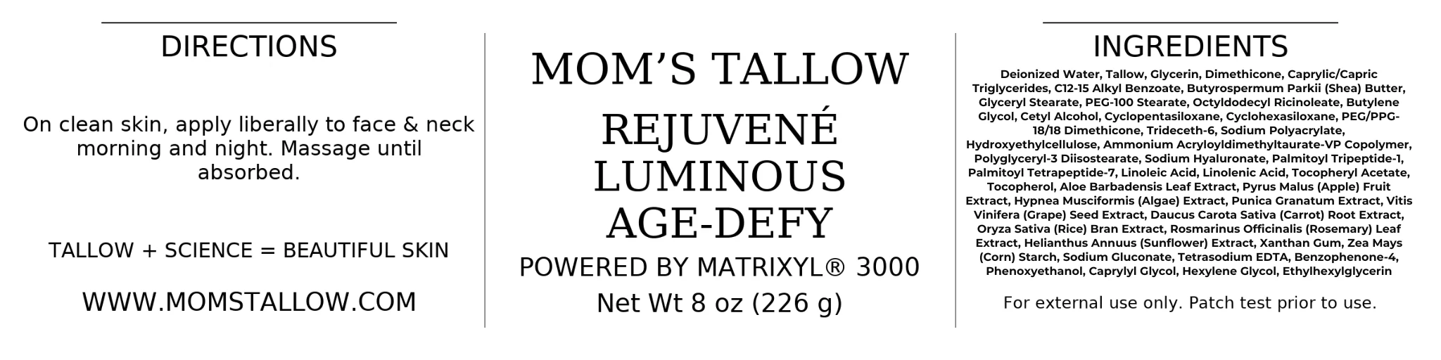 Advanced Rejuvené Luminous Age-Defy Face/Neck Cream: Featuring Matrixyl® 3000 (+ Free 4oz Deep Firming Serum) - Image 7