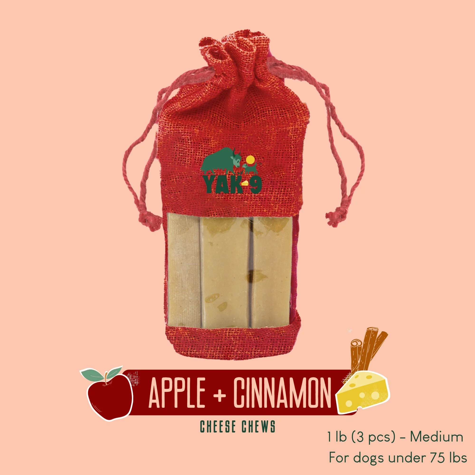 Apple & Cinnamon Chews for Dogs - Image 4