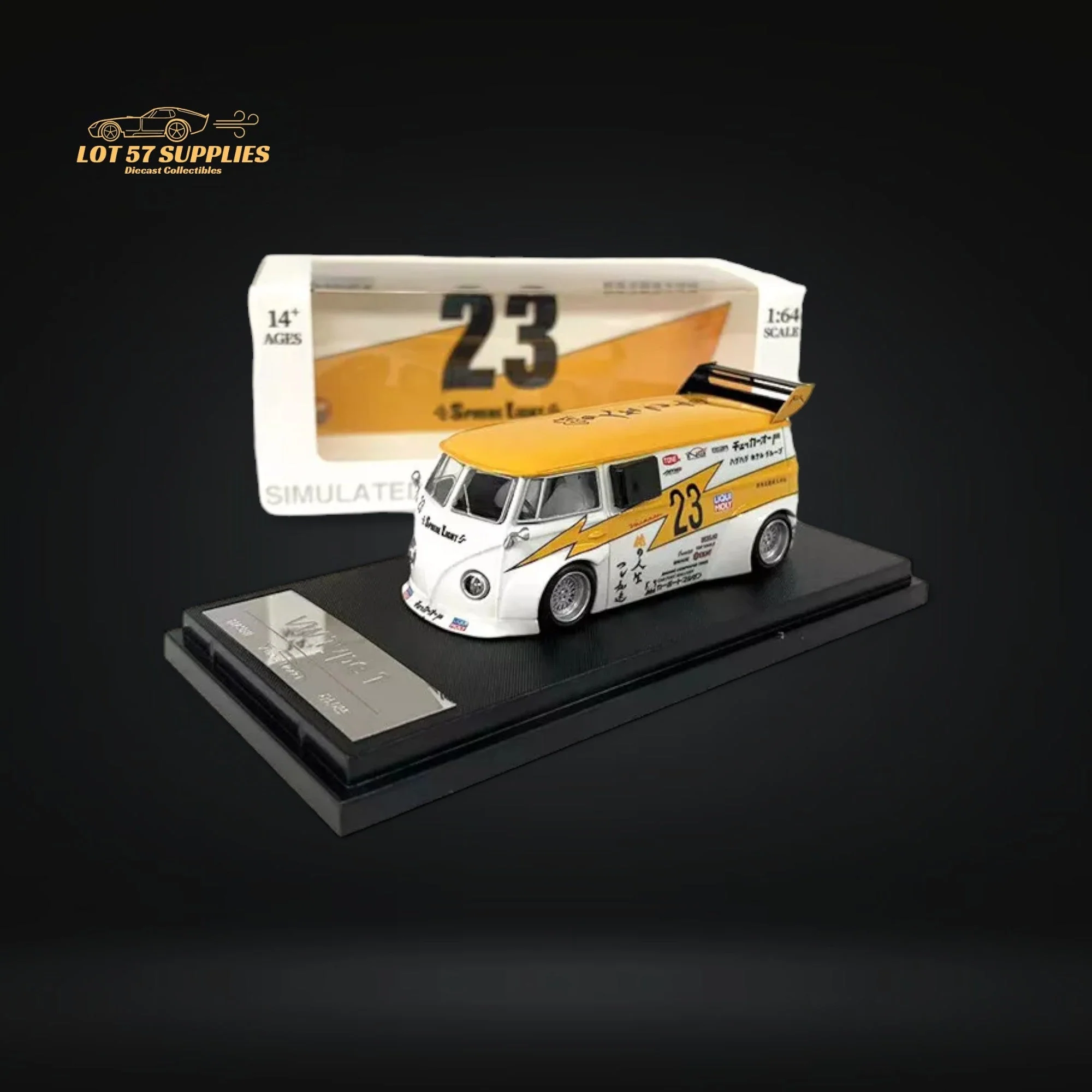 Aurora Model VW Volkswagen T1 Van Lighting #23 Livery 1:64