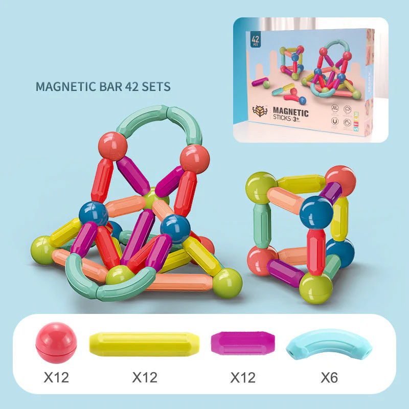 Baby Toys Magnetic Stick Building Blocks Game Magnets Children Set Kids Magnets For Children Magnetic Toy Bricks - Image 8