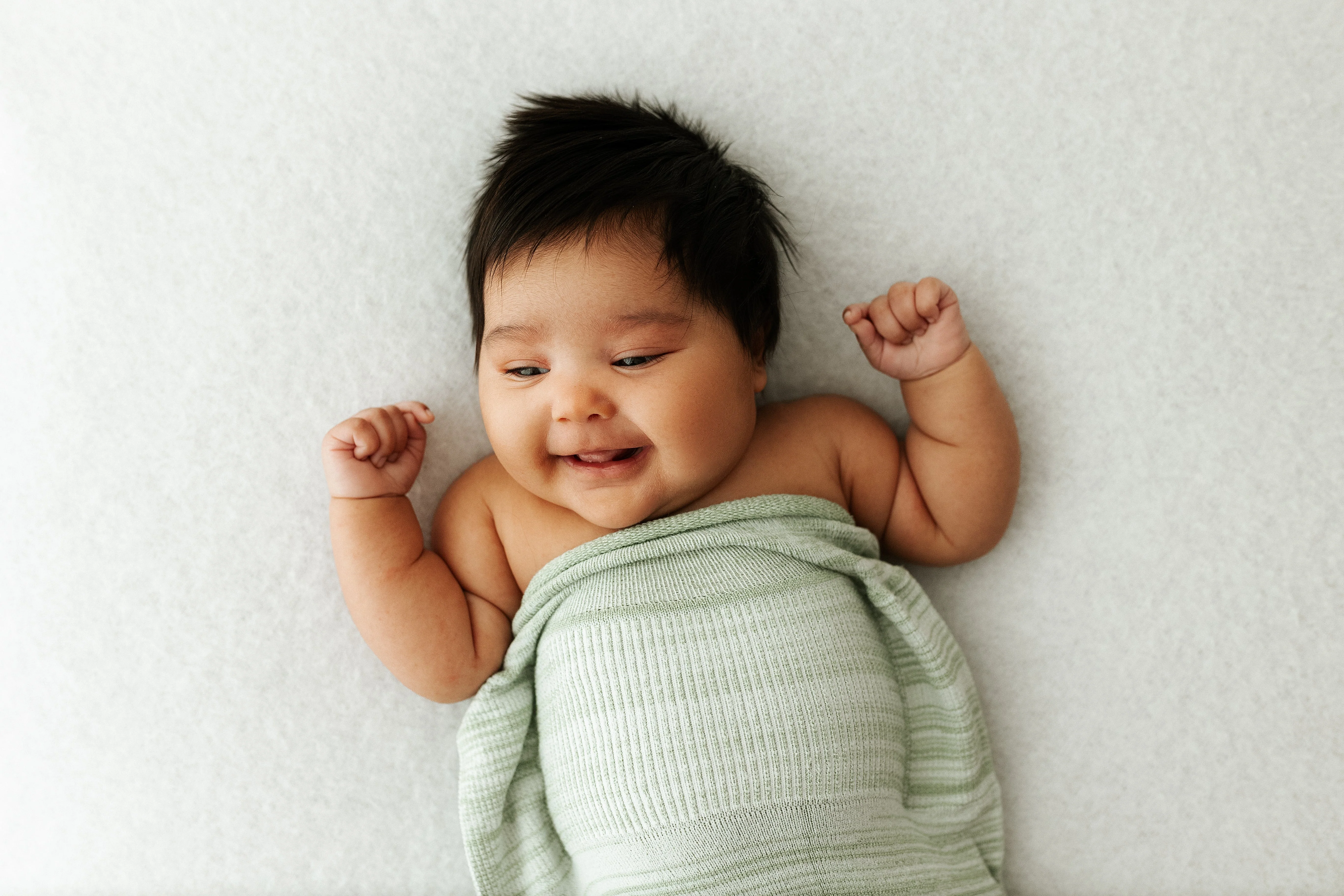 Bamboo Blend Mint Swaddle Sleep Sack - Image 9