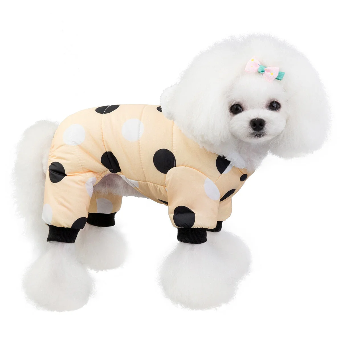 Big Polka Dot Snowsuit Jumpsuit - Image 21