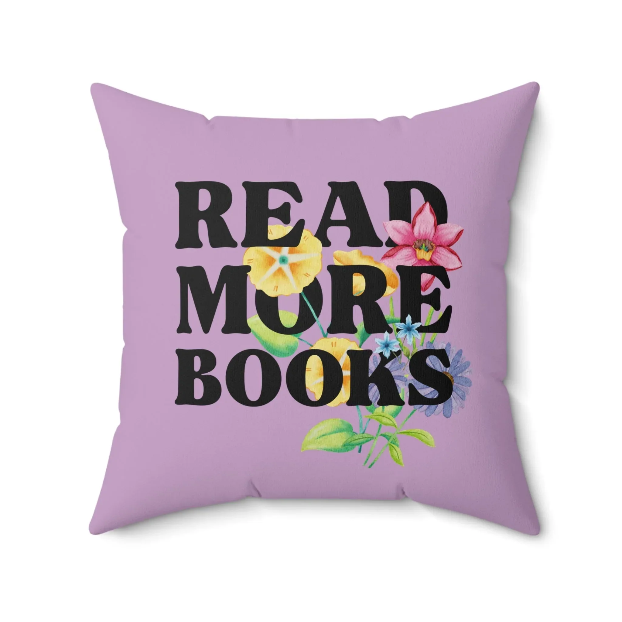 Bookish Whimsigoth Pillow for Romance Reader