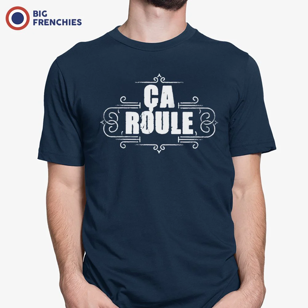 Ça Roule Men's Organic Cotton Tee - Image 2