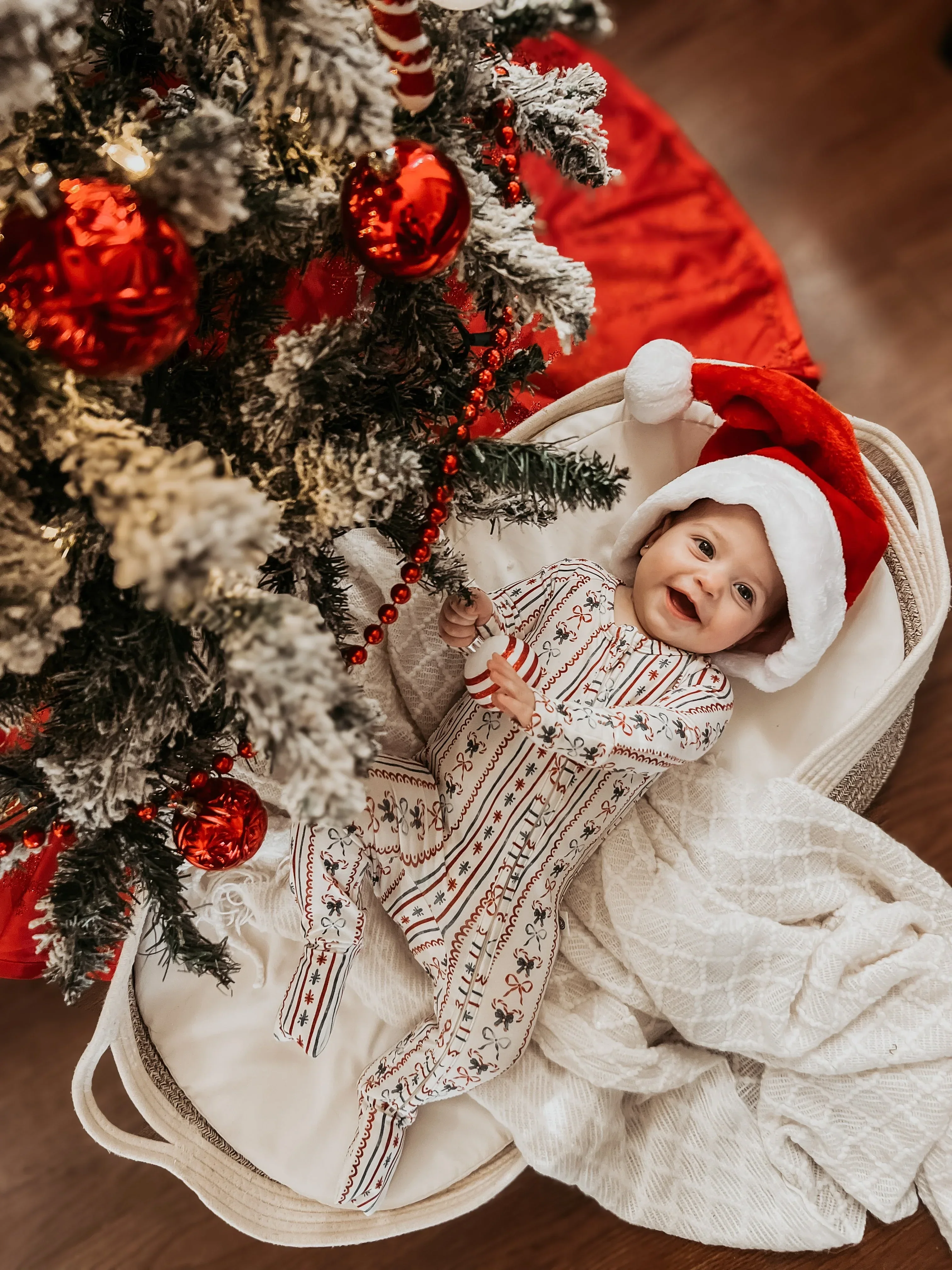 Candy Cane Lane Bamboo Christmas Pajamas - Zippy - Image 5