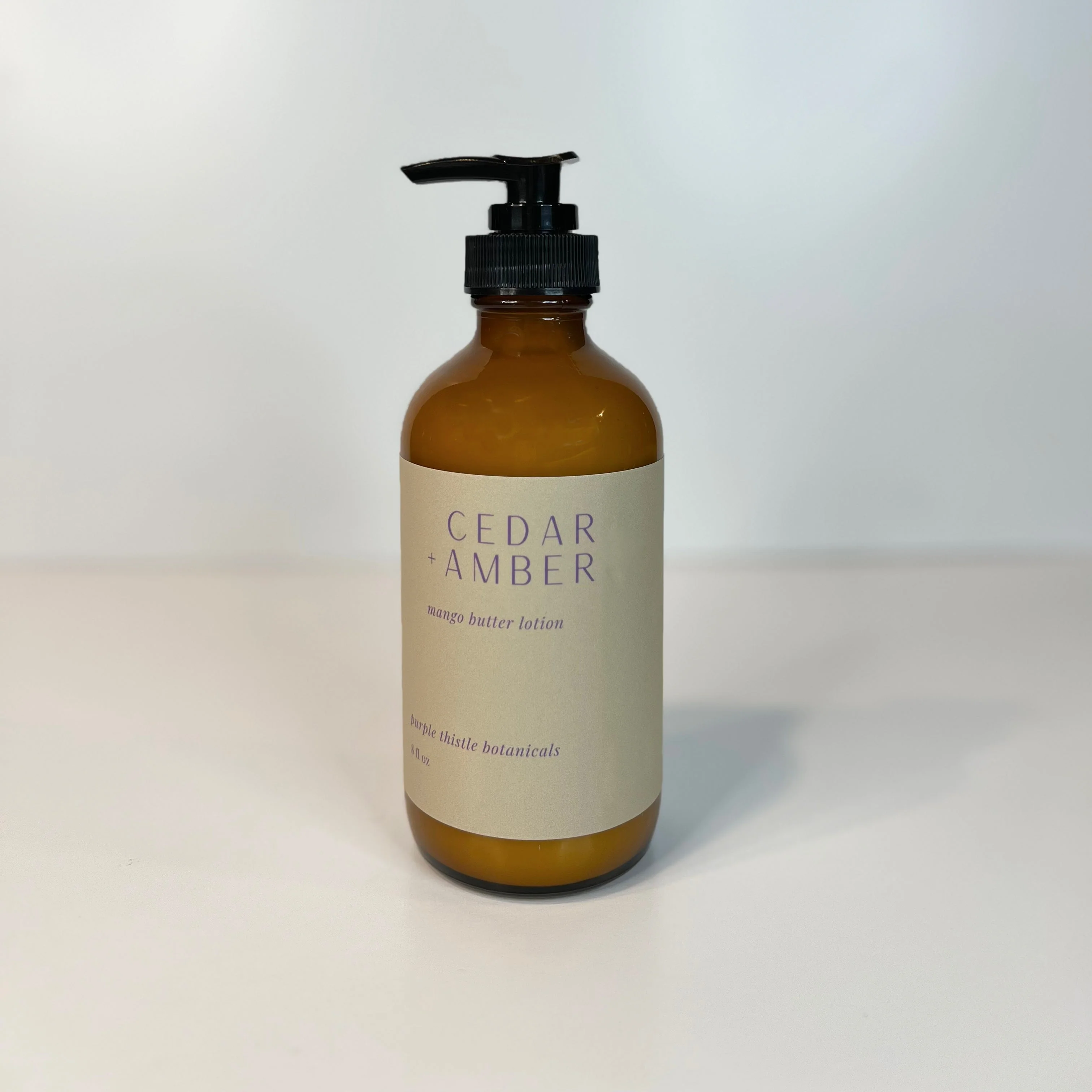 Cedar + Amber Mango Butter Lotion