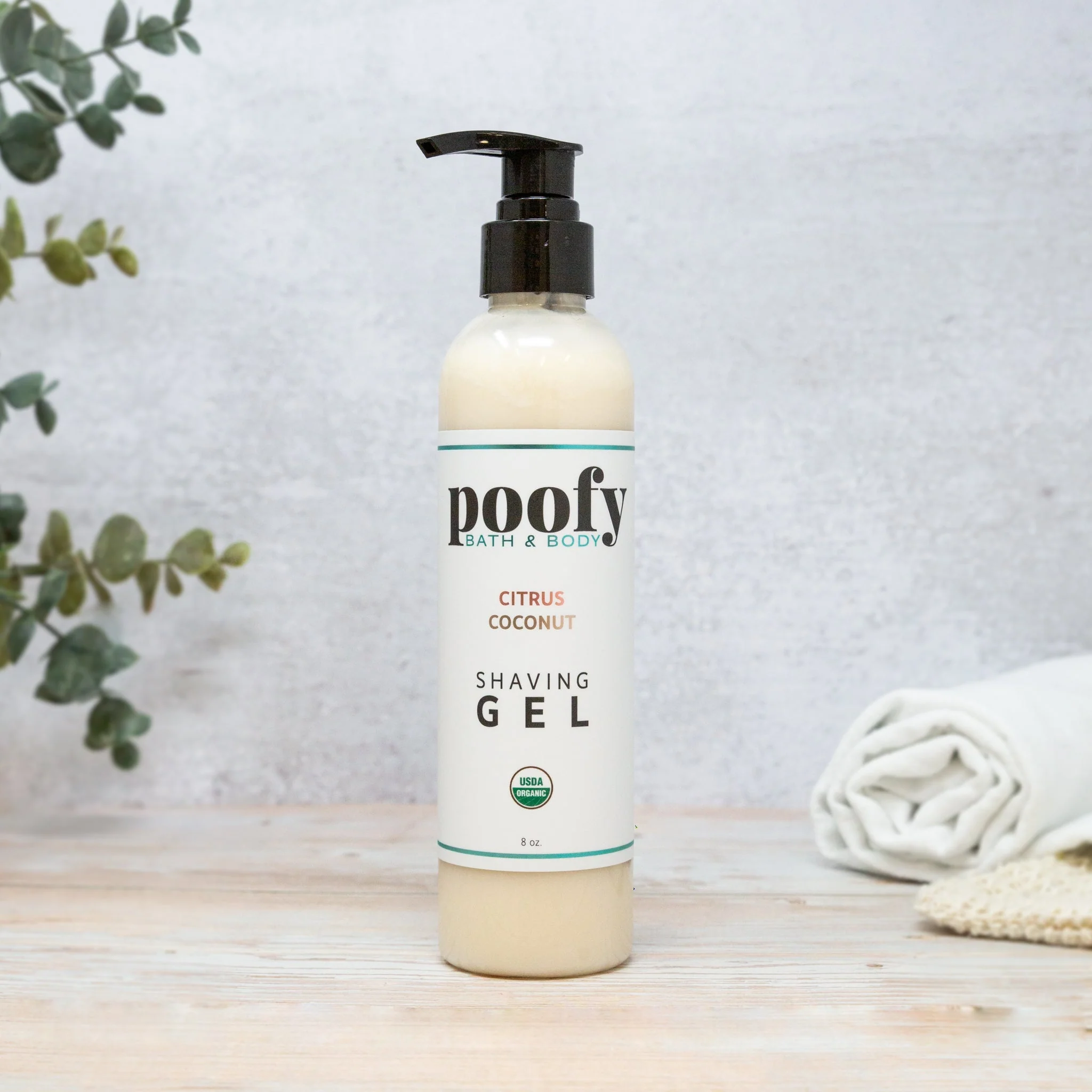 Citrus Coconut Shaving Gel Organic