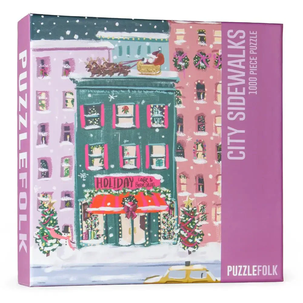 City Sidewalks 1000 Piece Jigsaw Puzzle by Puzzlefolk