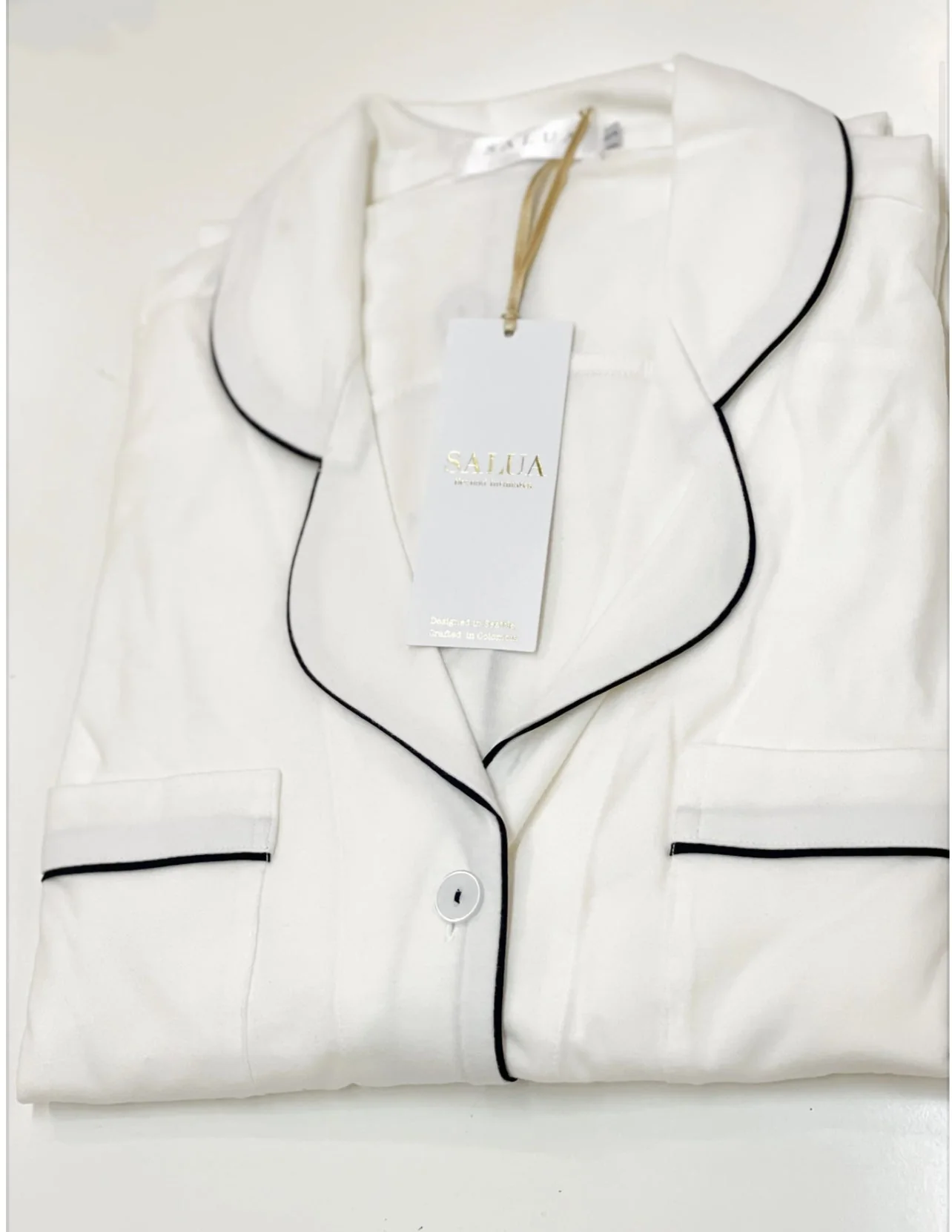 Classic Luxury Capri Pajamas in Brushed Pima Cotton - Image 13