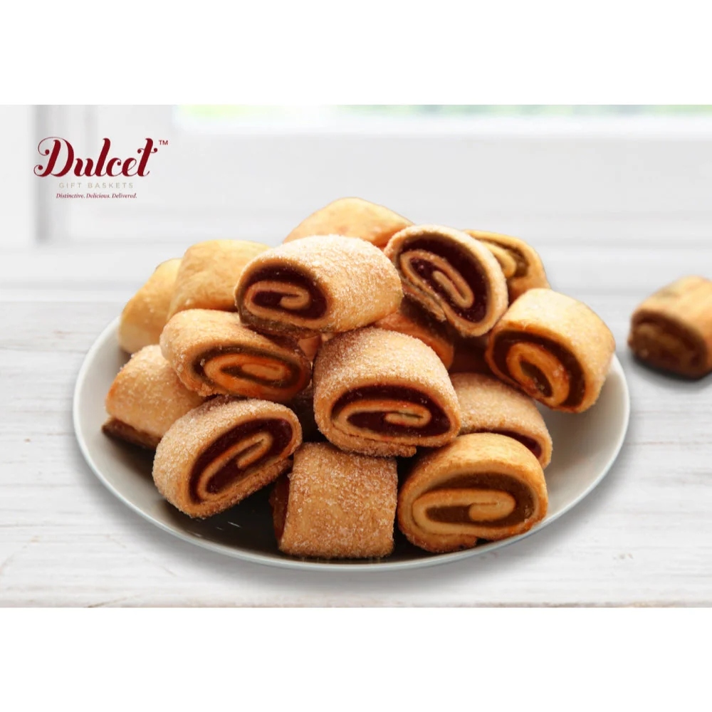 Classic Tin Treats Within Gift Basket - Image 71