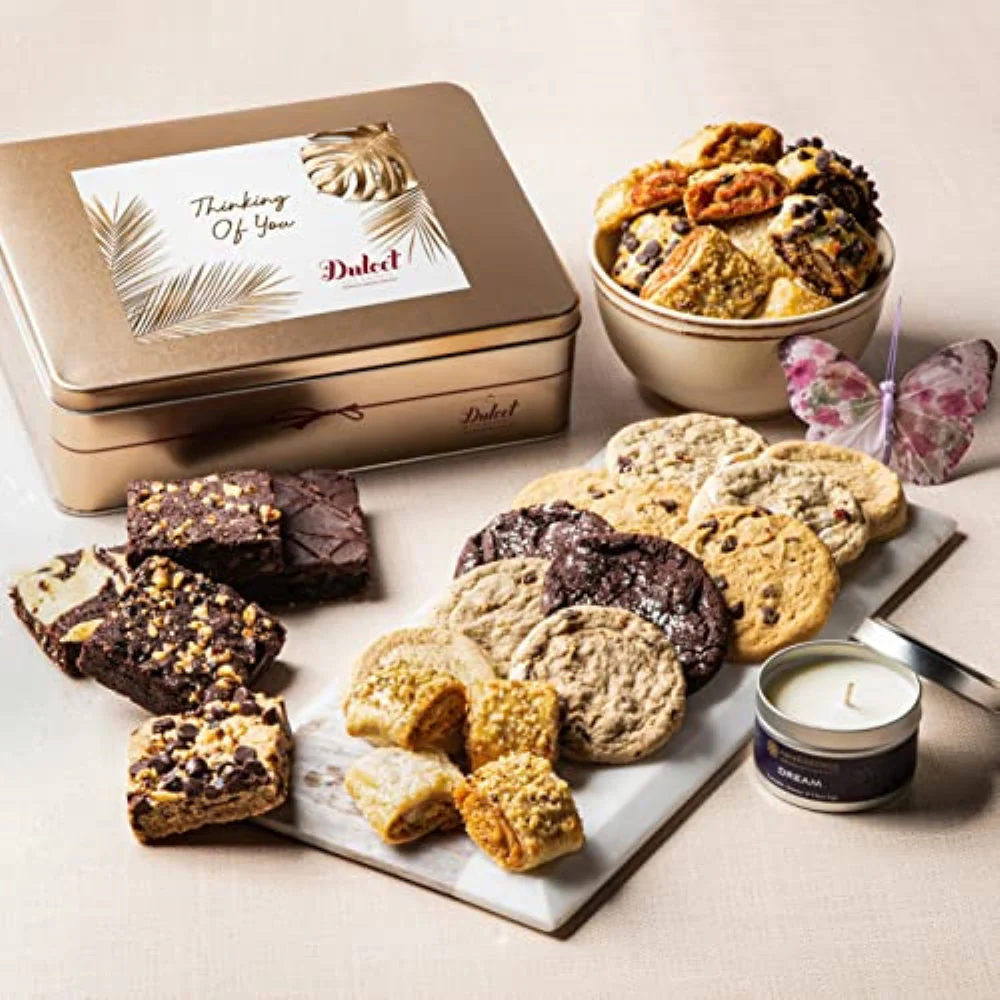 Classic Tin Treats Within Gift Basket - Image 9