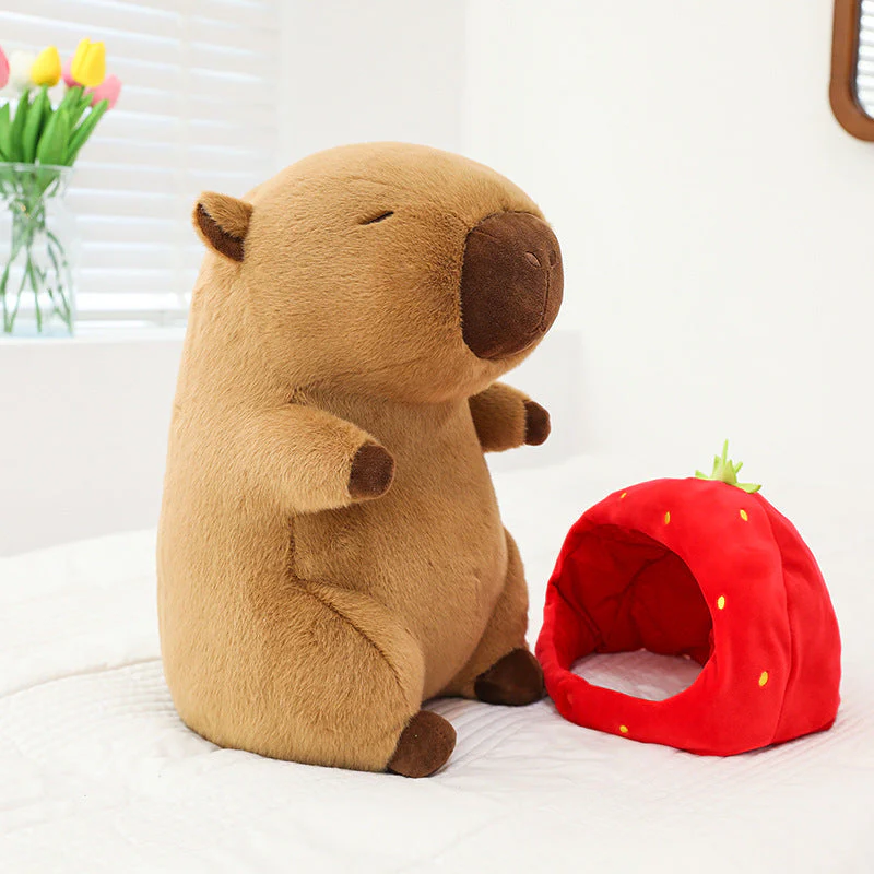 Creative Children's Cartoon Capybara Plush Toy - Image 3