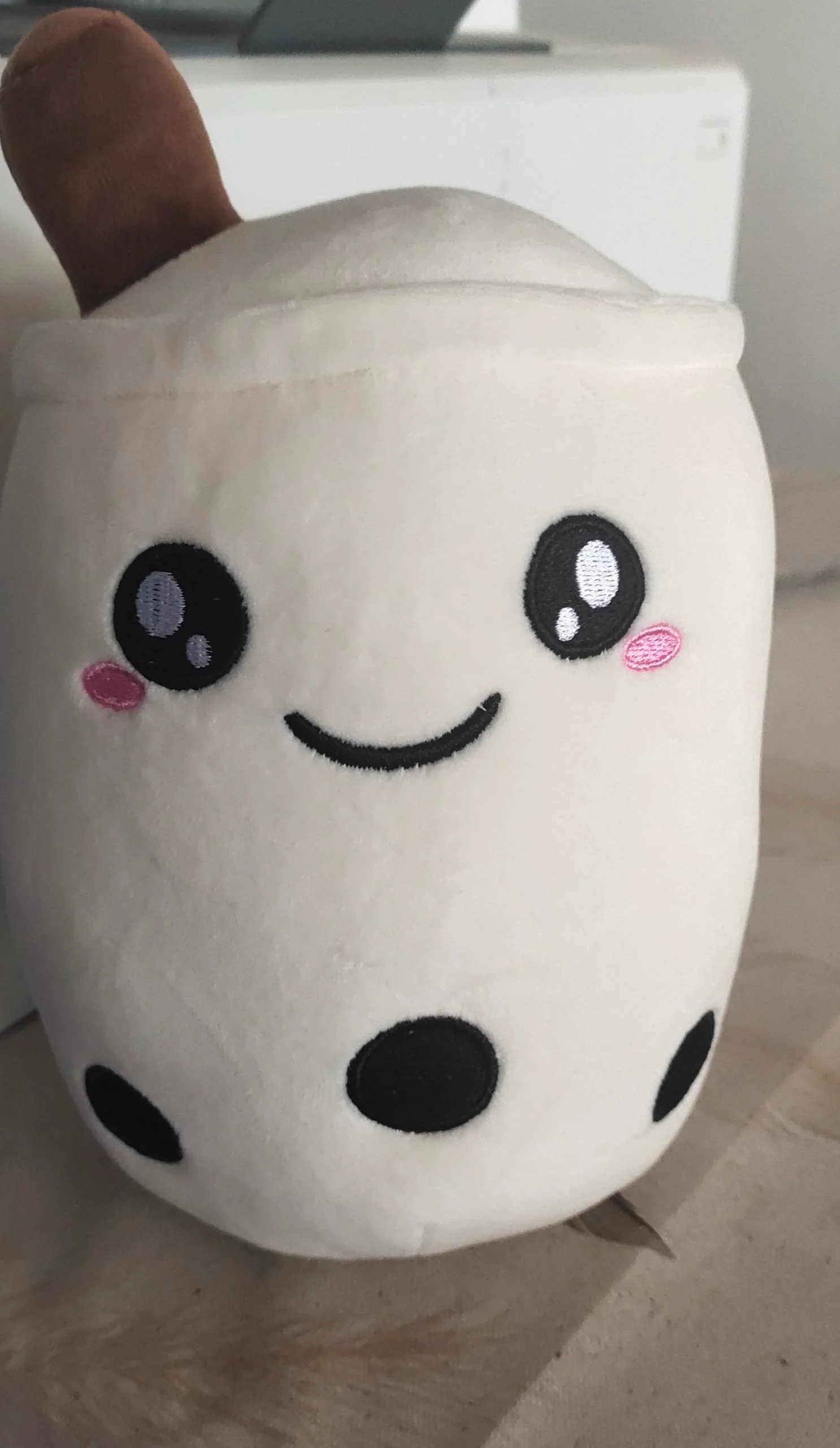 Cute Fruit Drink Plush Stuffed Soft Strawberry Milk Tea Plush Boba Tea Cup Toy Bubble Tea Pillow Cushion Kids Gift - Image 6