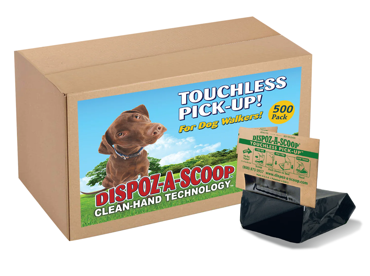 Dispoz-A-Scoop® 500-Pack System