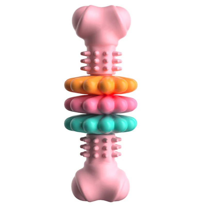 Dog Bite Resistant Teething Bone Chew Toy - Image 12