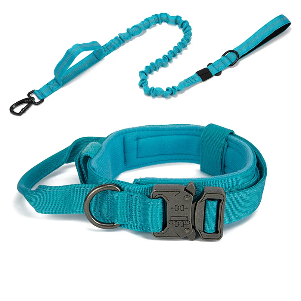Durable Nylon Dog Collar with Reflective Leash Set - Image 14