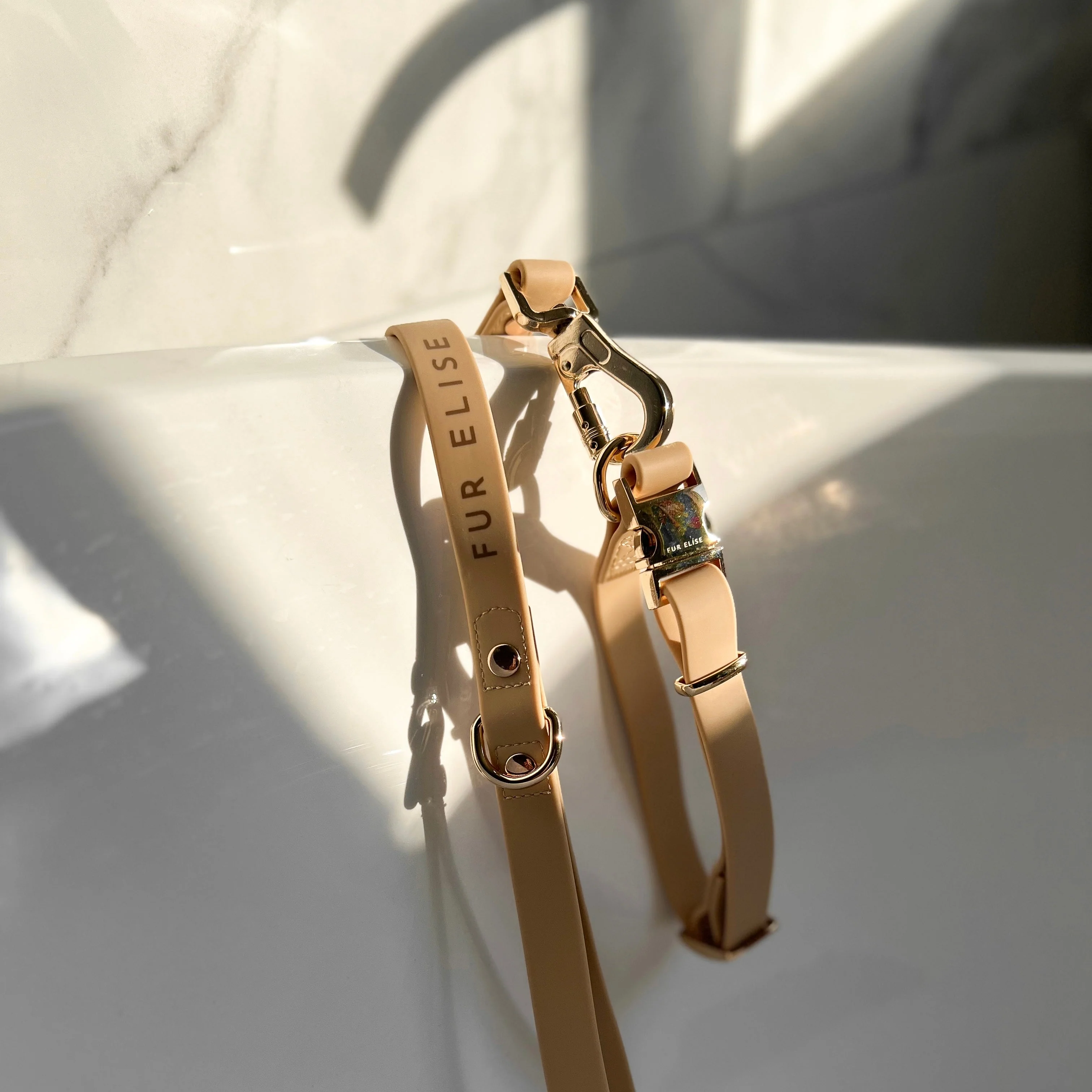 Elise Collar & Leash Set - Sand - Image 2