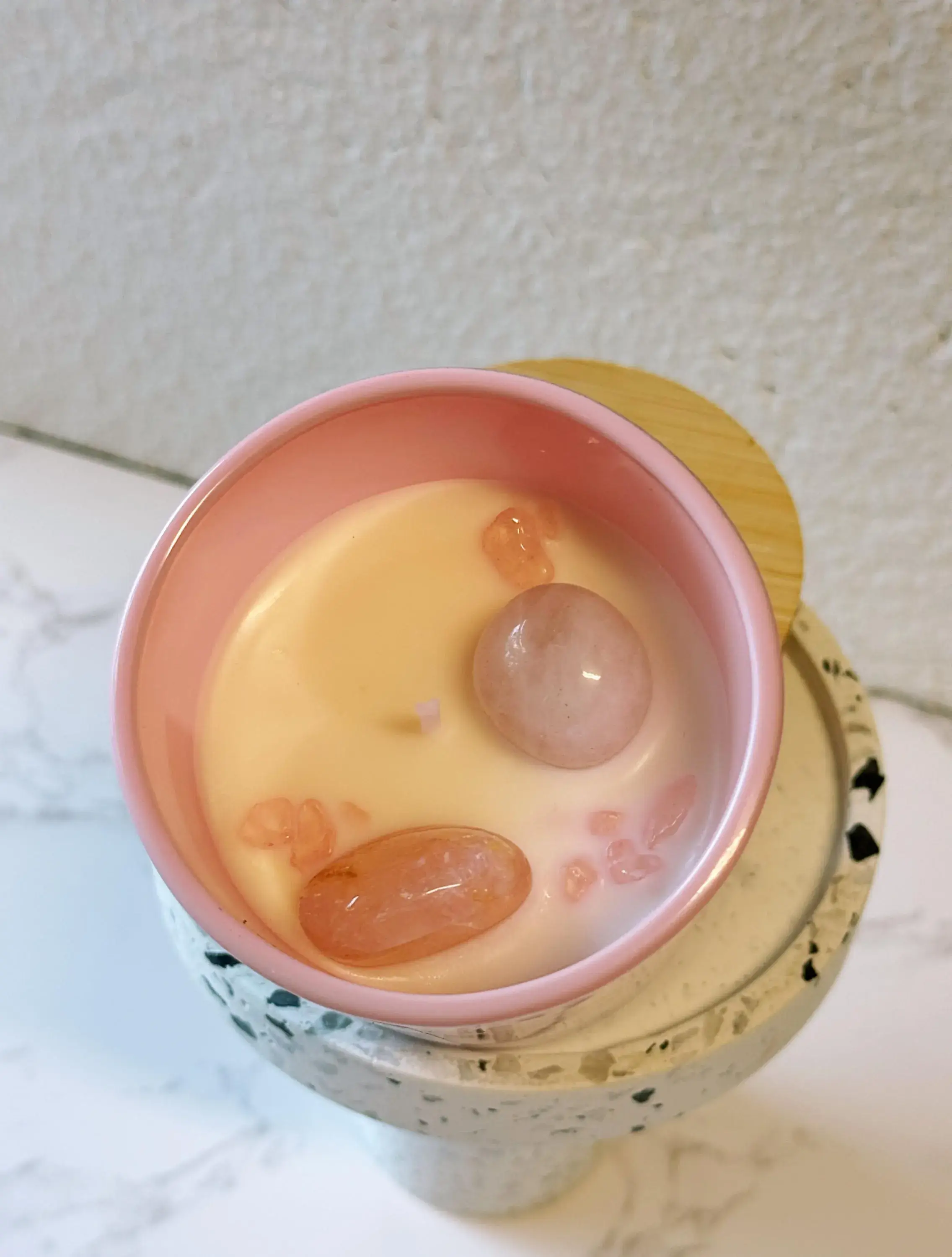 Energy Crystal Candle — Natural Soy Wax, Aromatherapy & Healing Crystals - Image 6