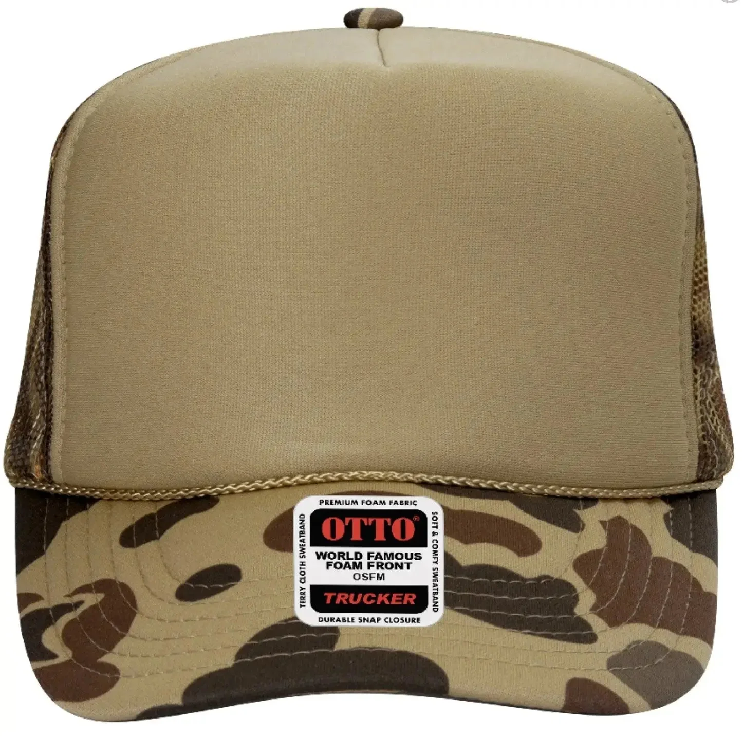 F Off Design Adult Otto Foam Trucker Hat - Image 9