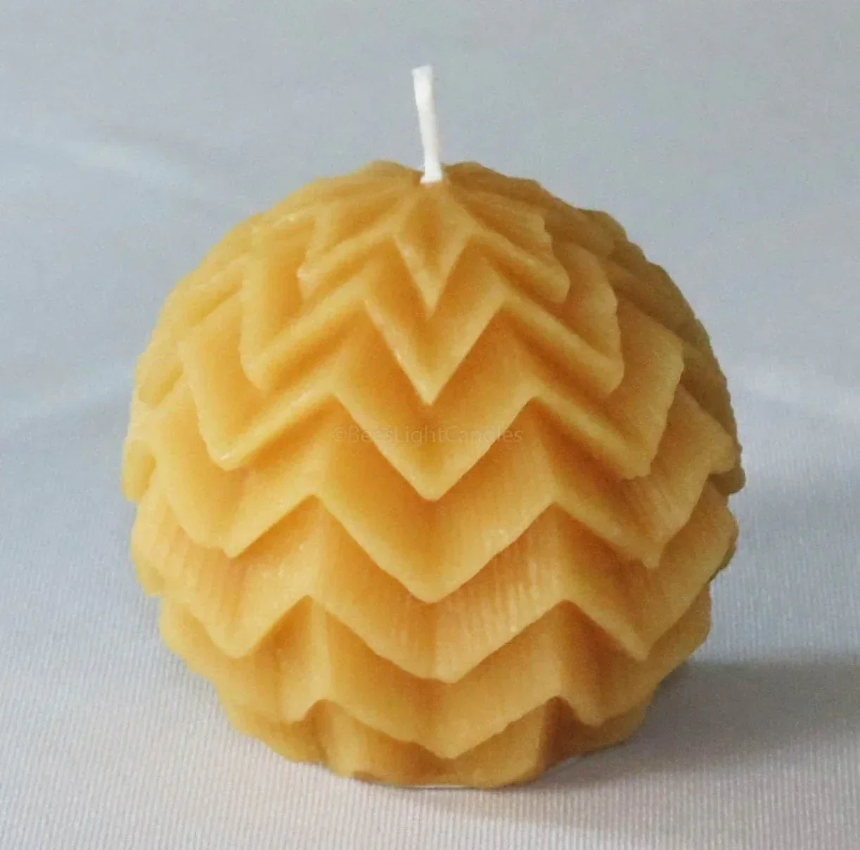Fairy Ball Beeswax Candle
