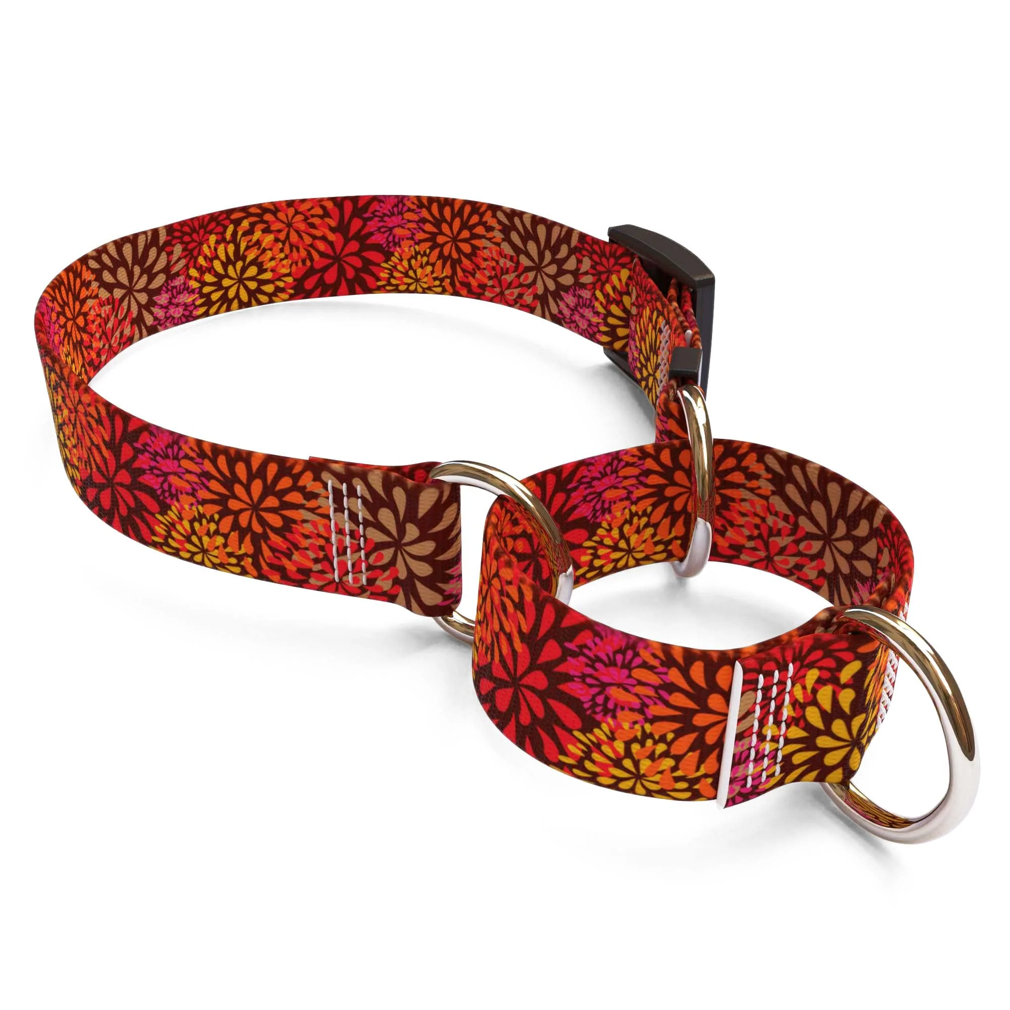Flowerworks Red Dog Collar - Image 3