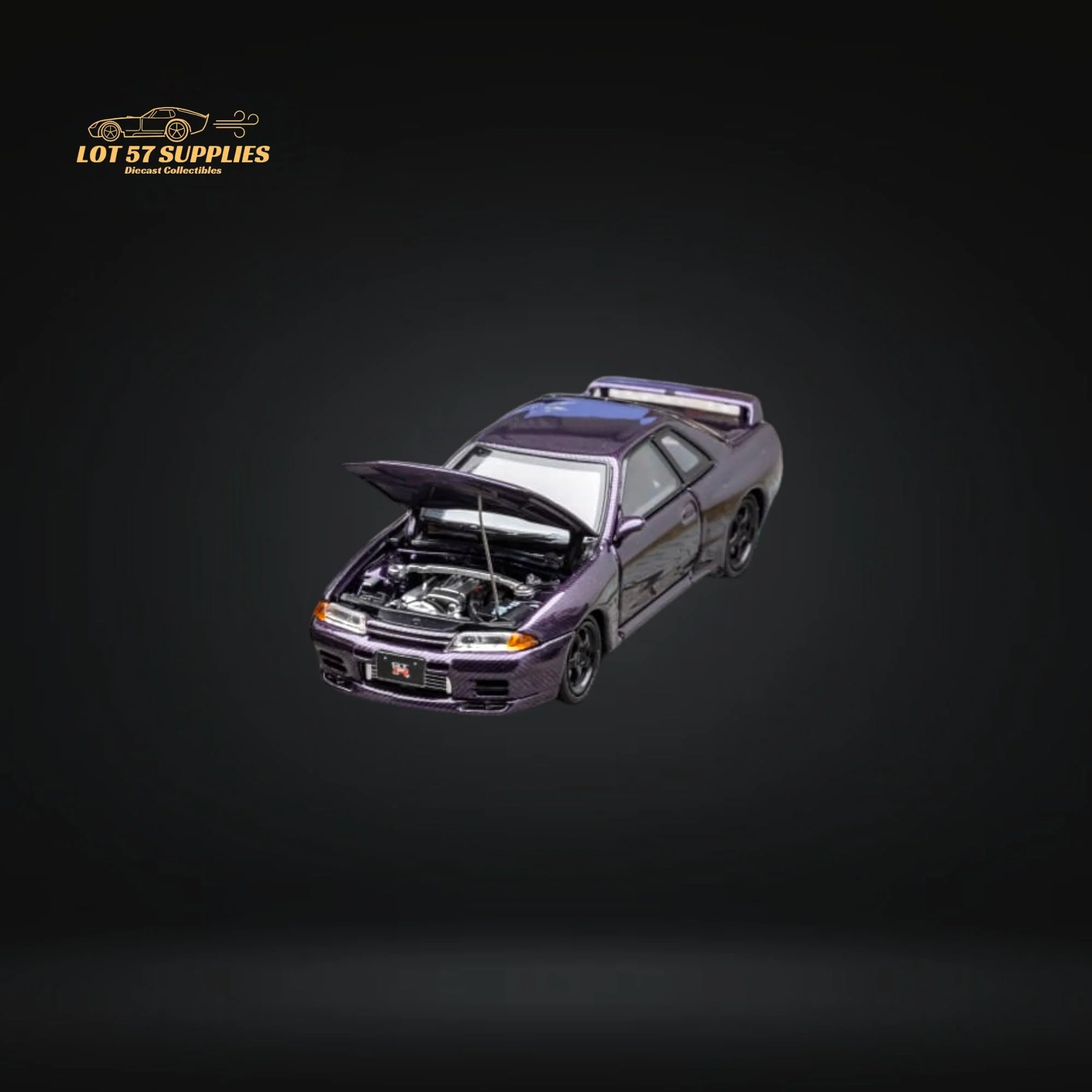 Focal Horizon Nissan Skyline R32 GT-R Nismo S-Tune Purple 1:64