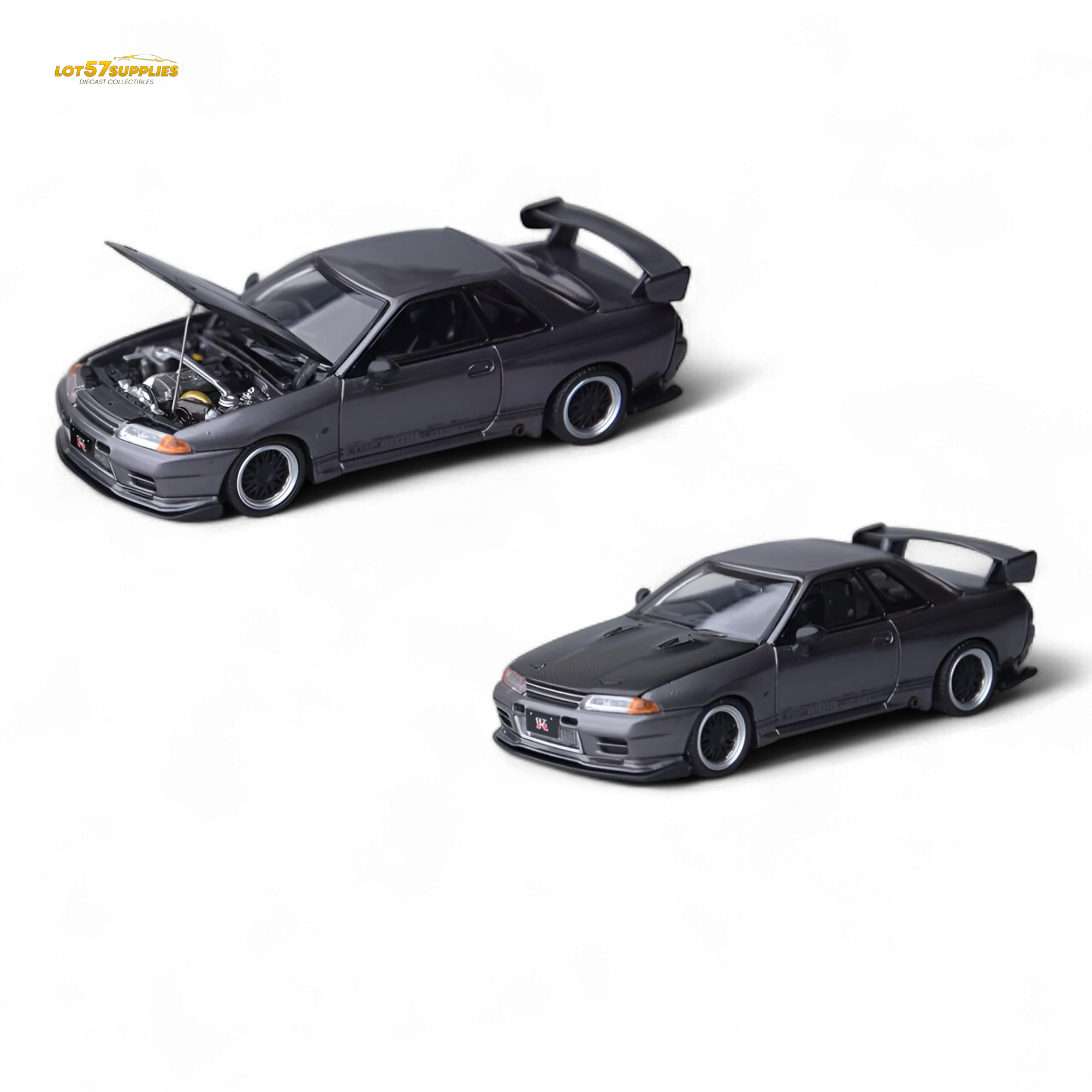 Focal Horizon Skyline GT-R R32 Top Secret Modified Grey 1:64