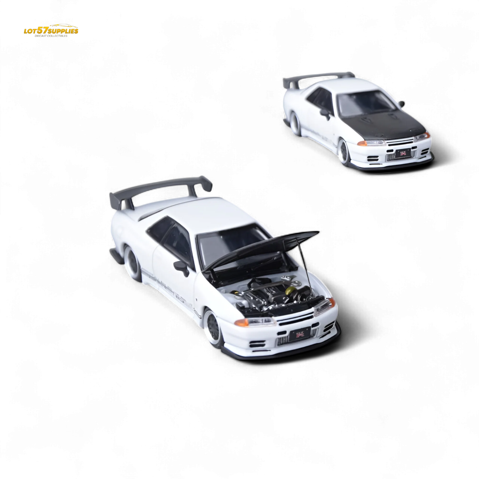 Focal Horizon Skyline GT-R R32 Top Secret Modified VR32 White 1:64