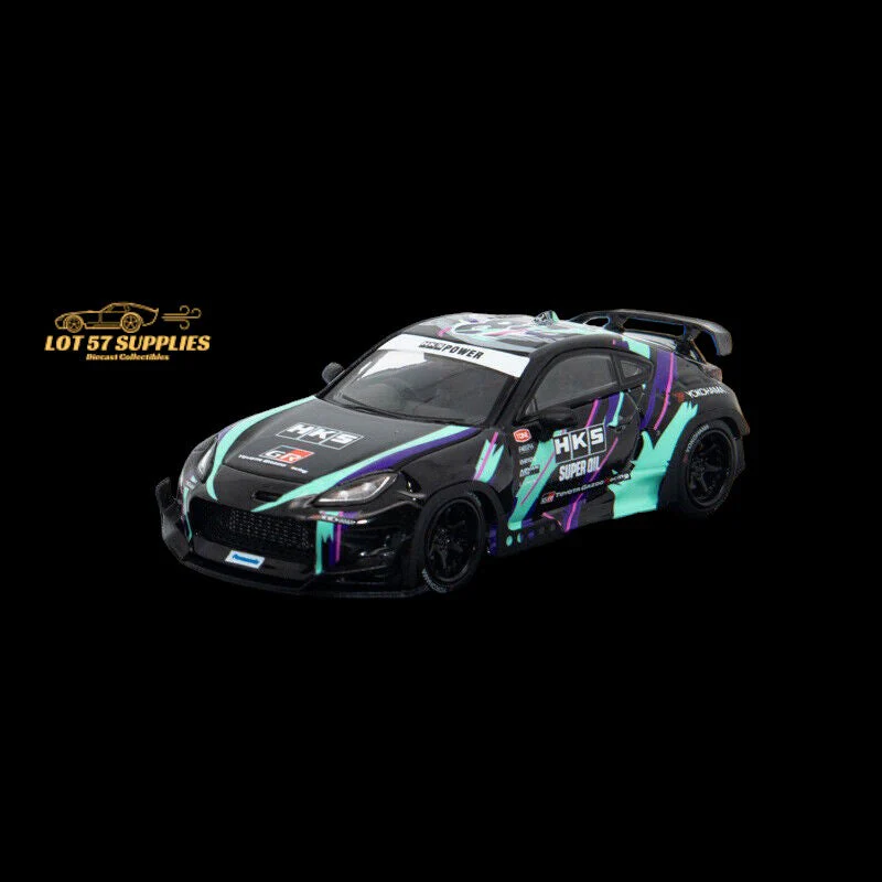 Fuji Toyota GR86 Rocket Bunny Pandem HKS Livery 1:64