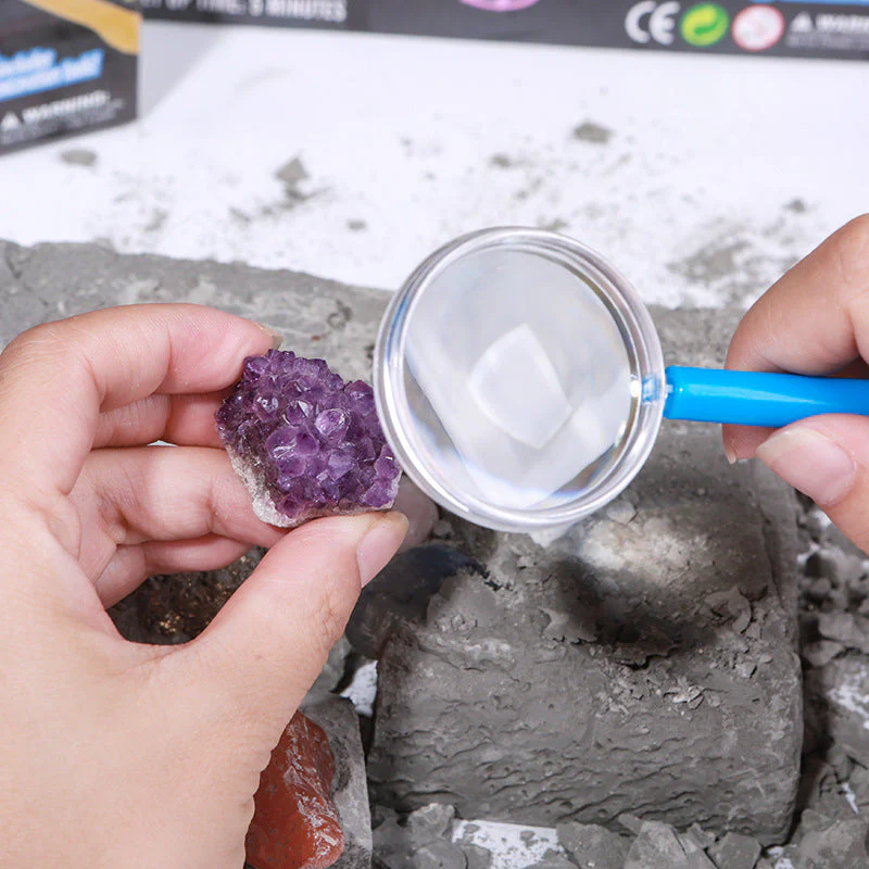 Gem Dig Kit Dig Up 17 Gems STEM Science & Educational Toys Make Great Kids Activities - Image 2