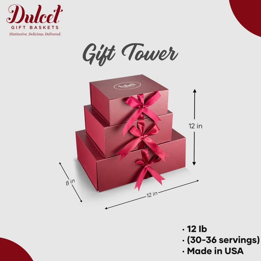 Grand Gourmet Bakery Gift Tower - Image 10