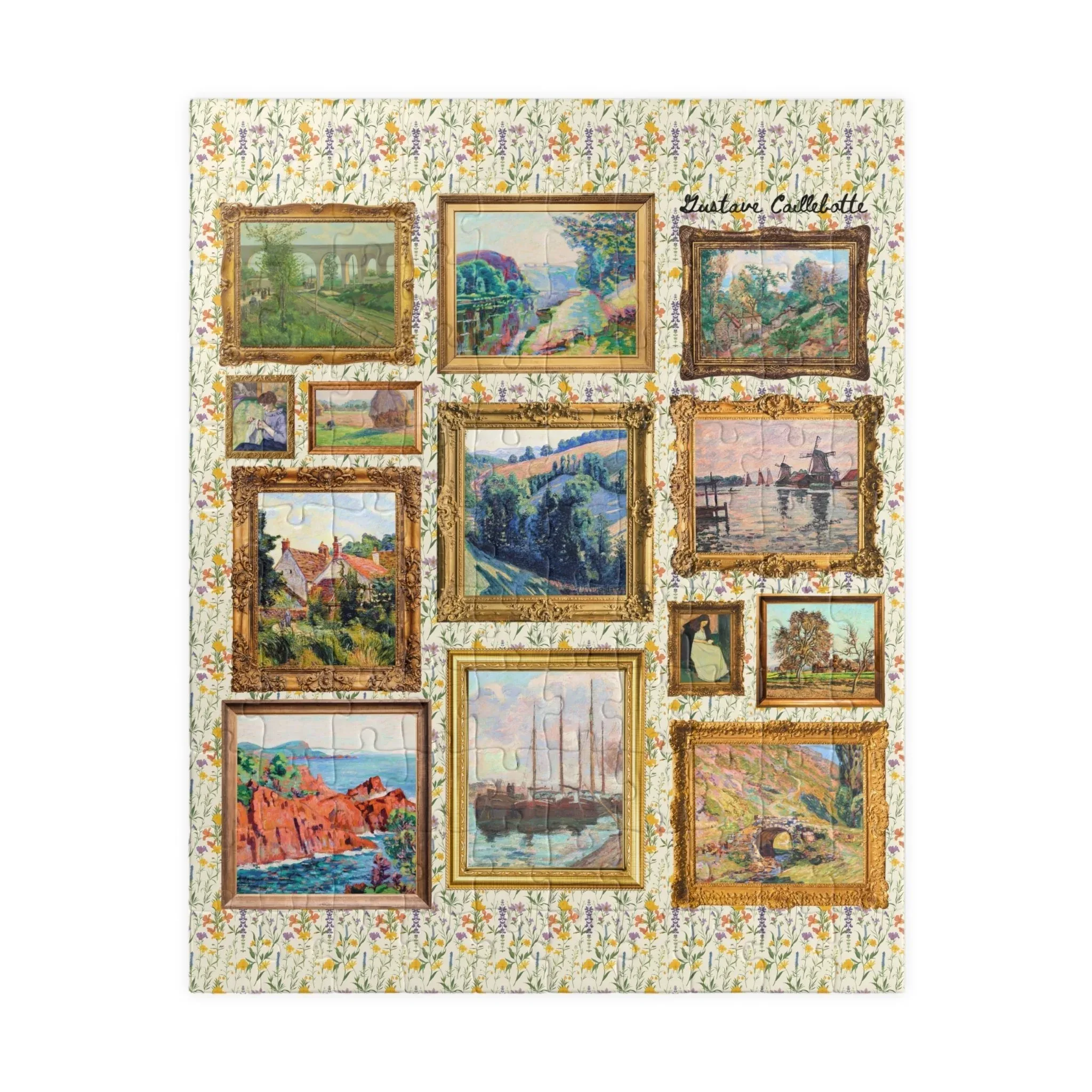 Gustave Caillebotte Art History Puzzle