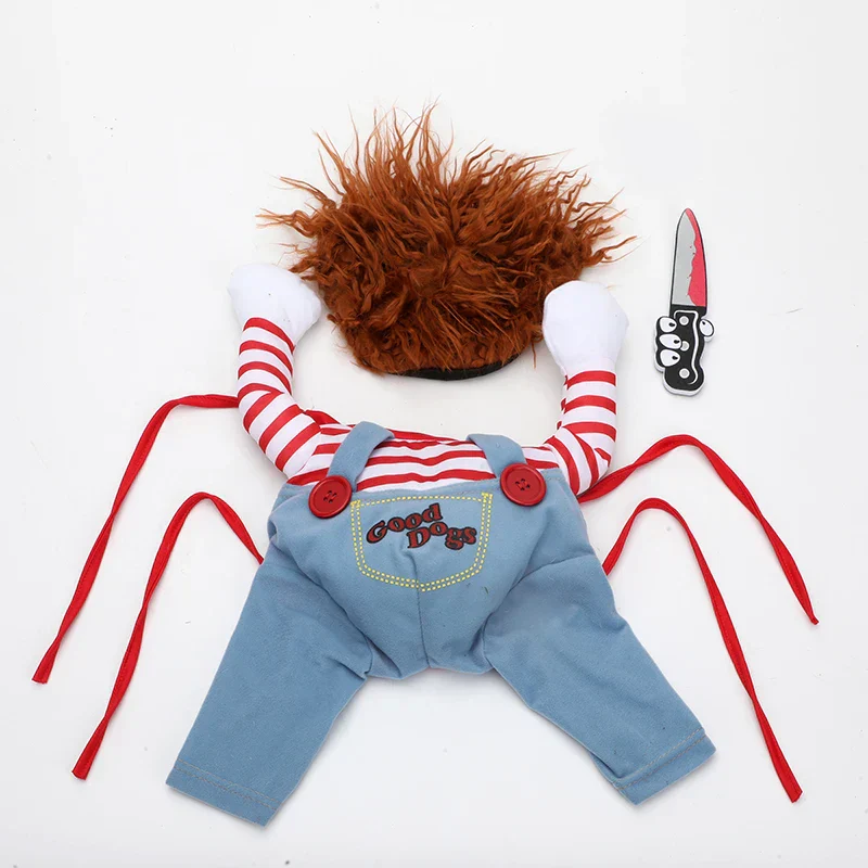 Halloween Dog Costume – Funny Adjustable Cosplay for Medium & Large Dogs - Image 4