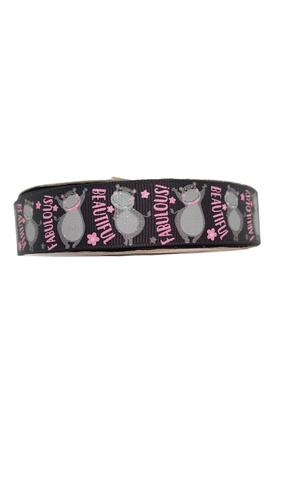 Hippo Nylon Dog Collar