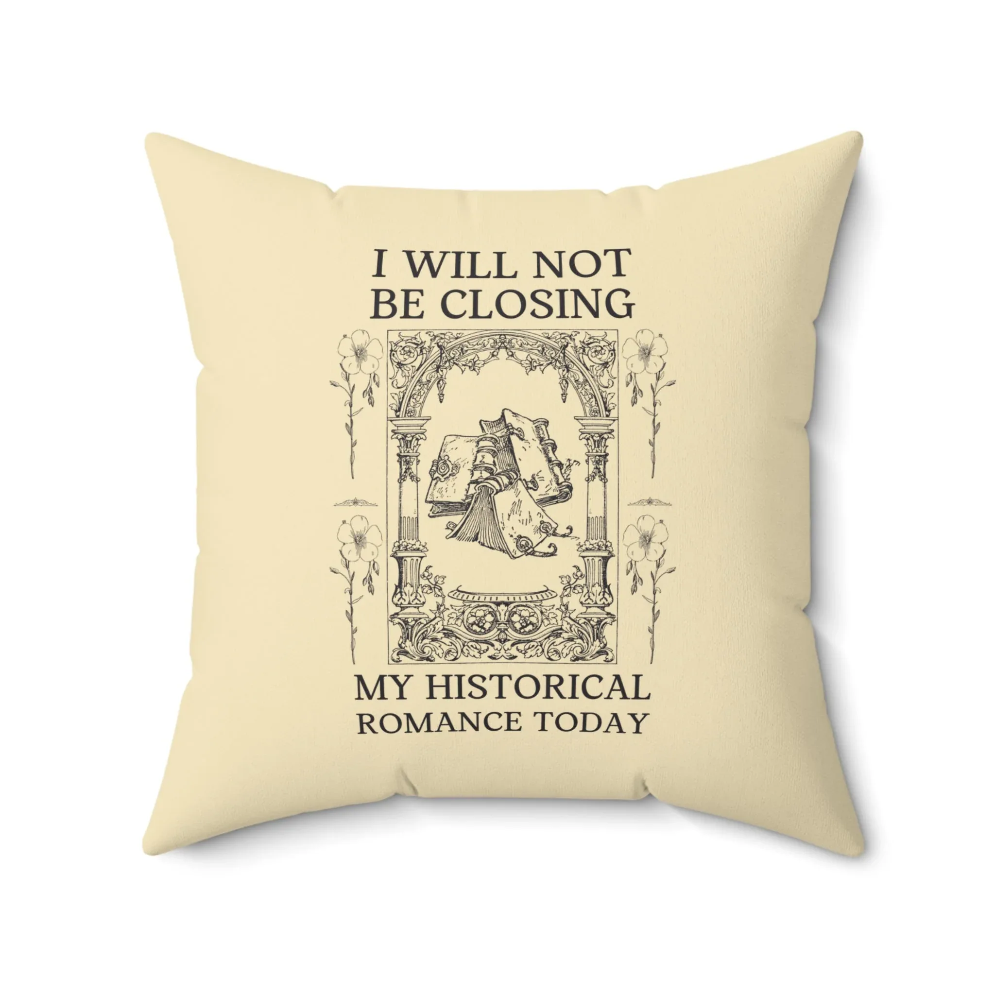 Historical Romance Reader Pillow