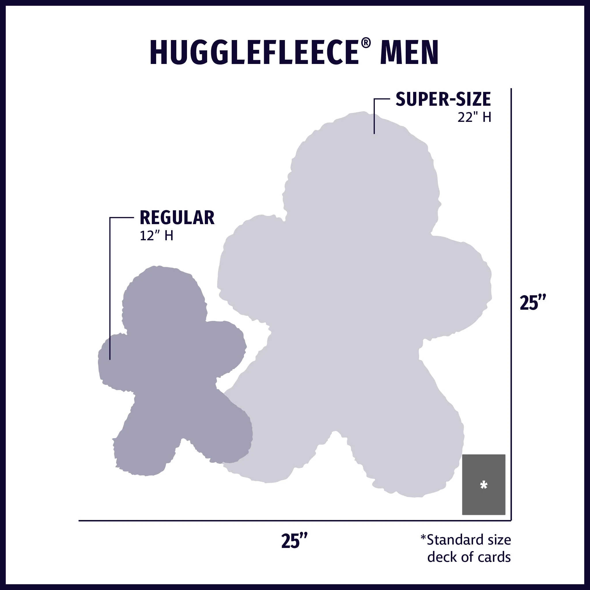 HuggleFleece® Man Plush Dog Toy, Regular - Image 7