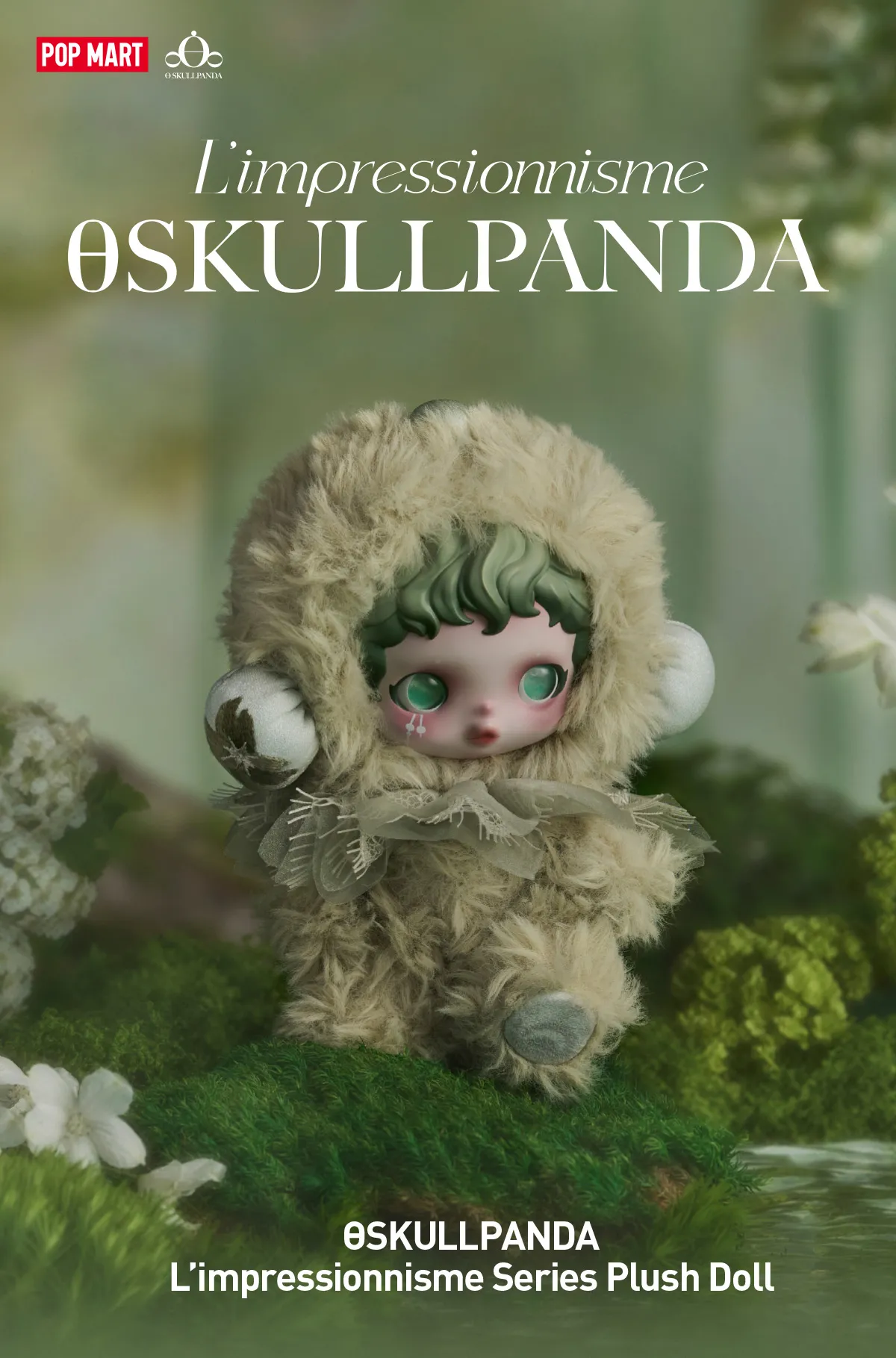 [IN STOCK] POPMART θSKULLPANDA L'impressionnisme Series Plush Doll - Image 6
