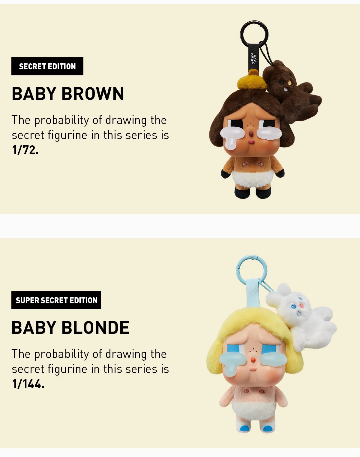 [IN STOCK] POPMART CRYBABY Crying Again Series - Vinyl Face Plush Blind Box - Image 10