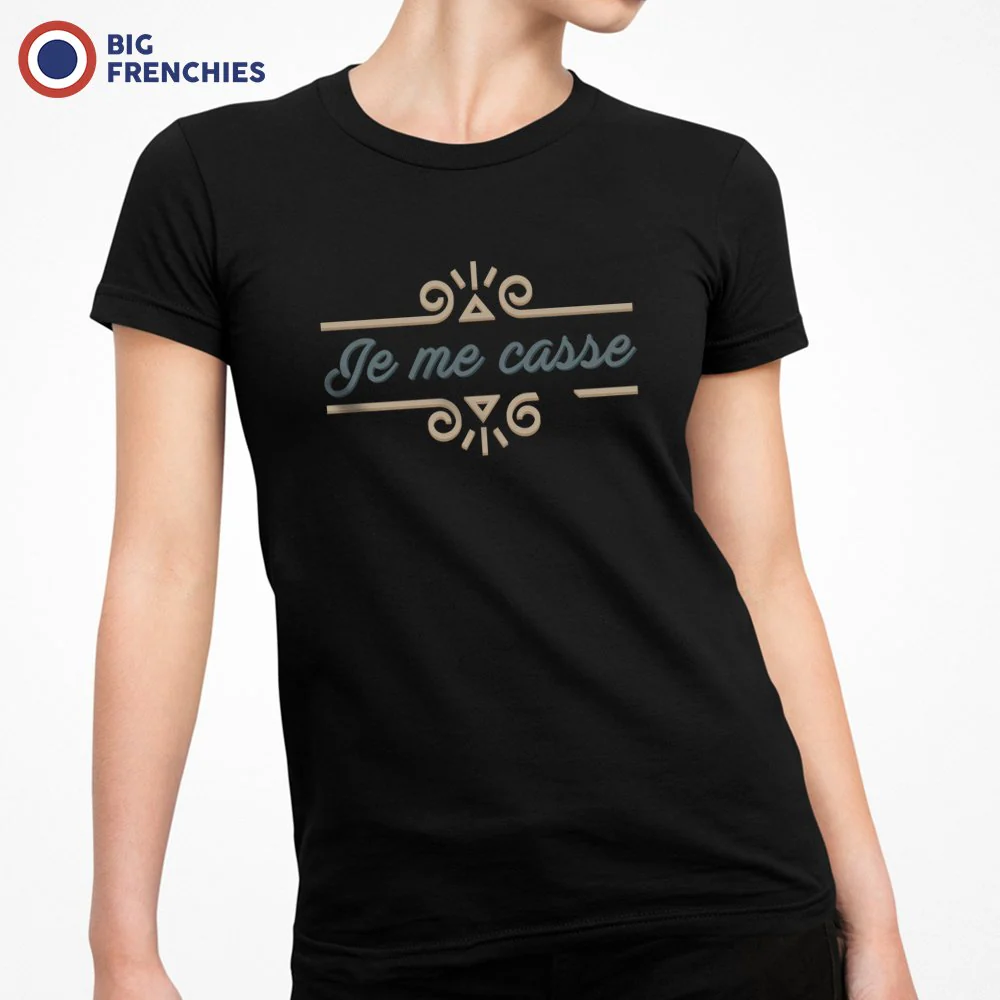 Je me Casse Women's Organic Cotton Tee - Image 3