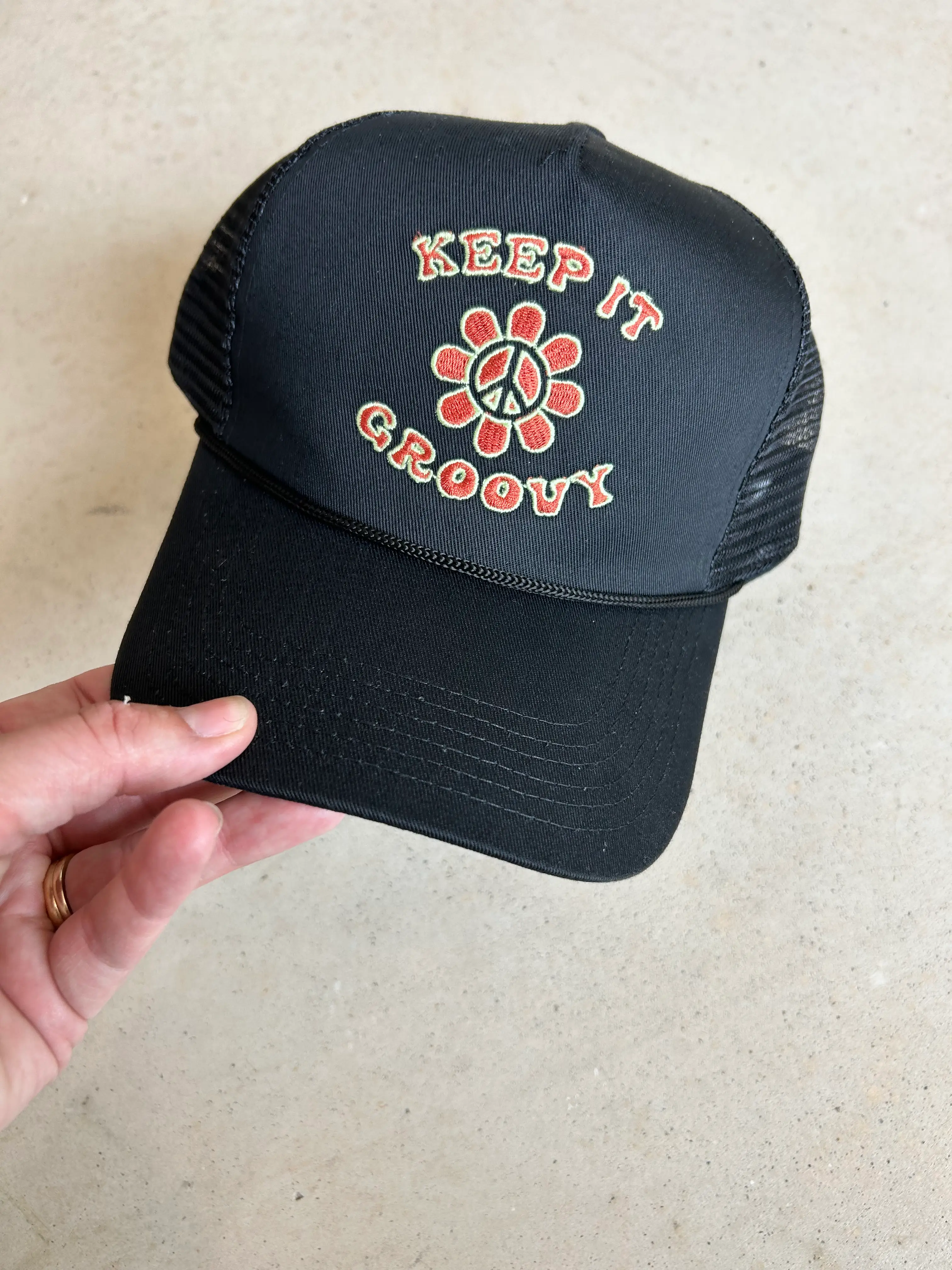 Keep It Groovy Trucker