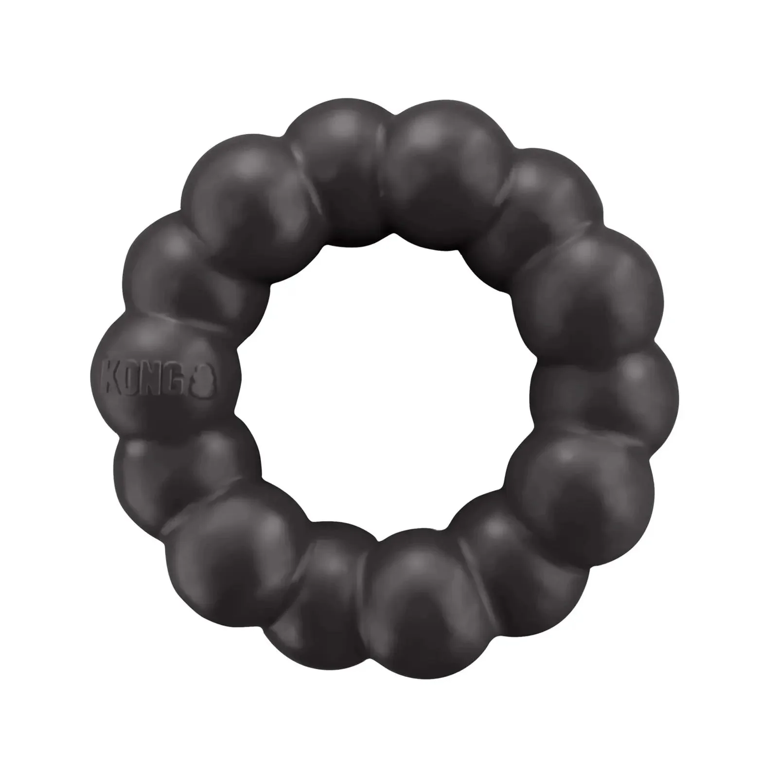 KONG X Large Durable Rubber Dog Ring Chew Toy for Healthy Teeth and Playtime