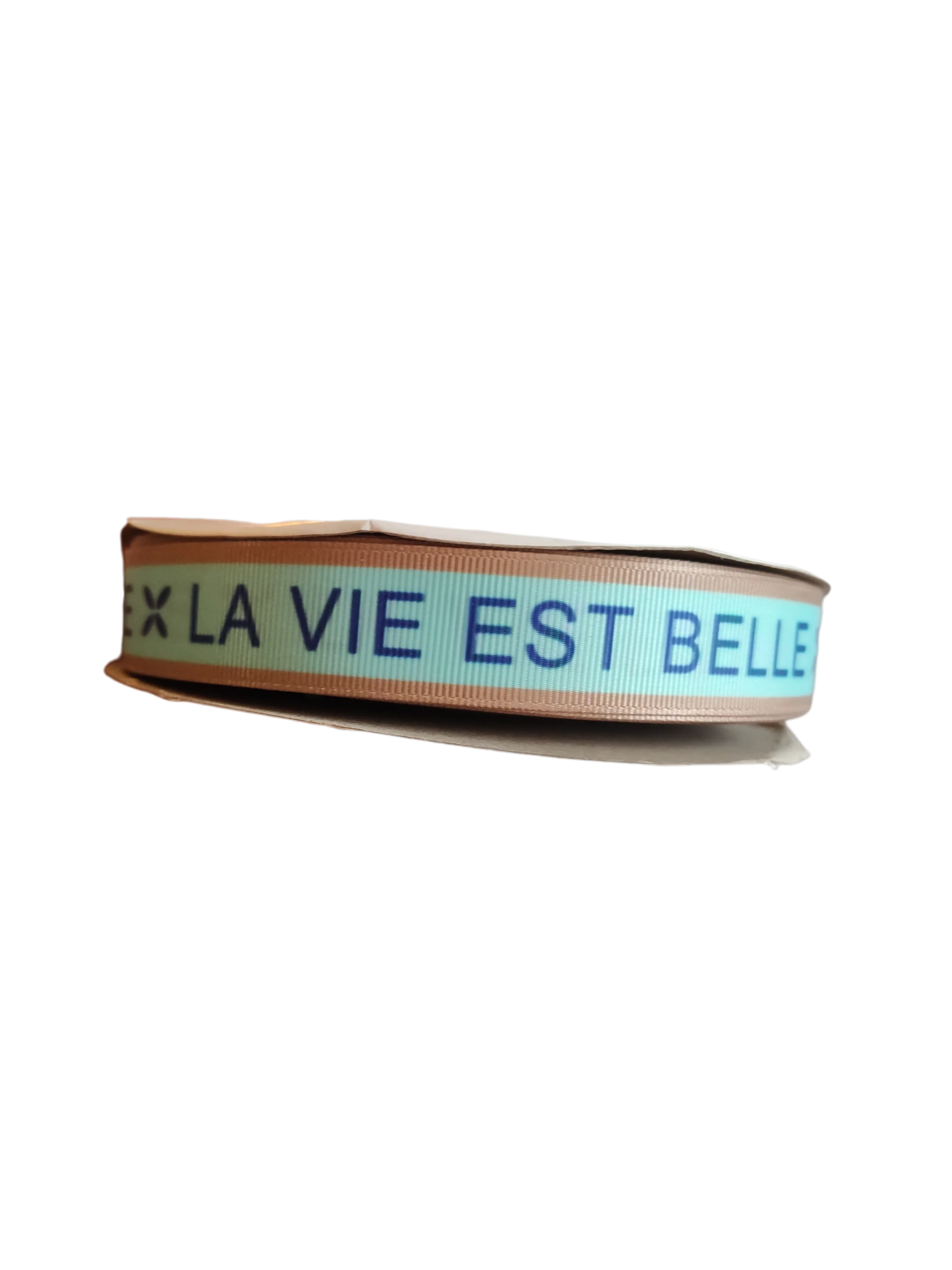 La Vie Est Belle Life Is Beautiful Nylon Dog Collar