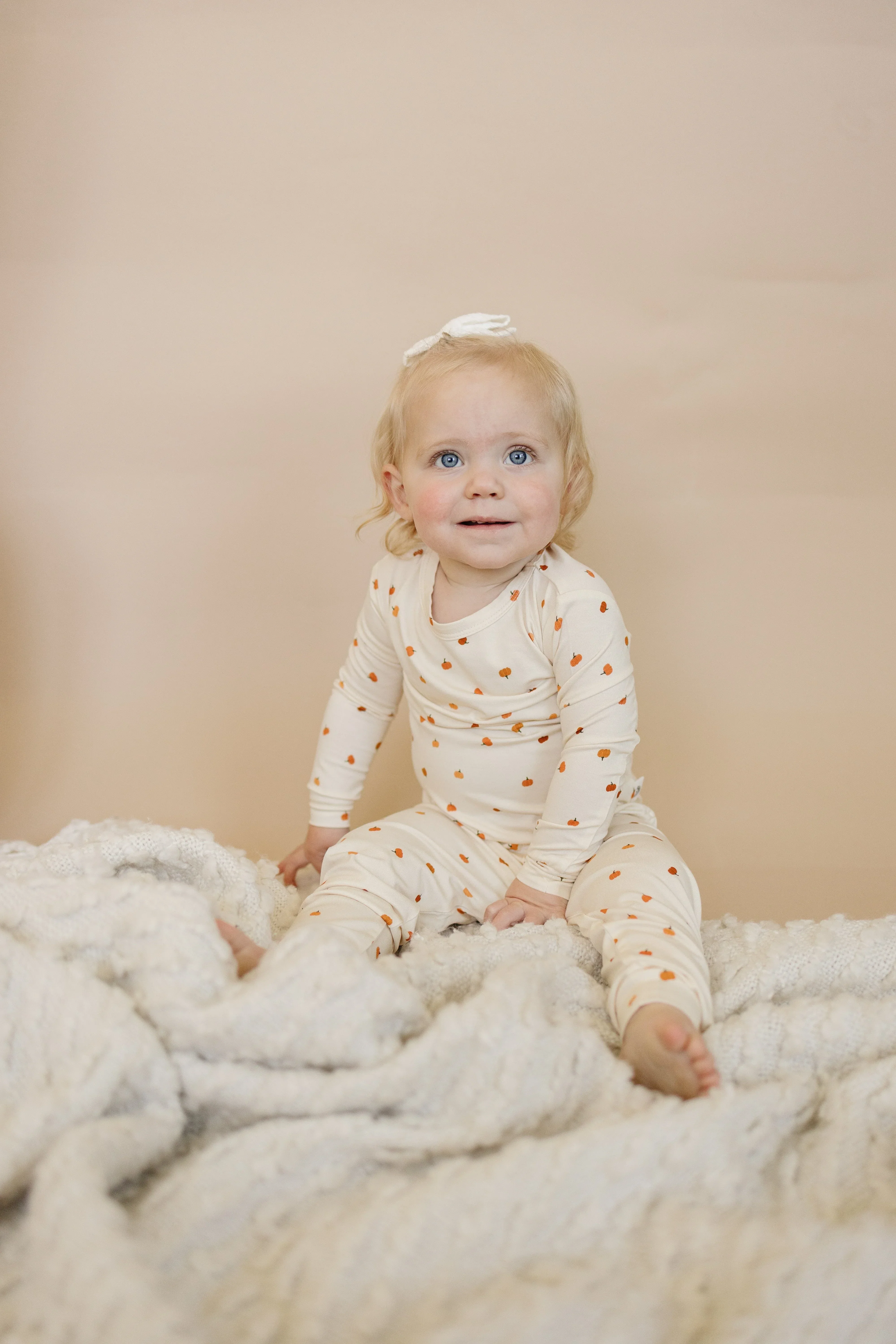 Little Pumpkin 2pc Bamboo Pajamas - Image 7