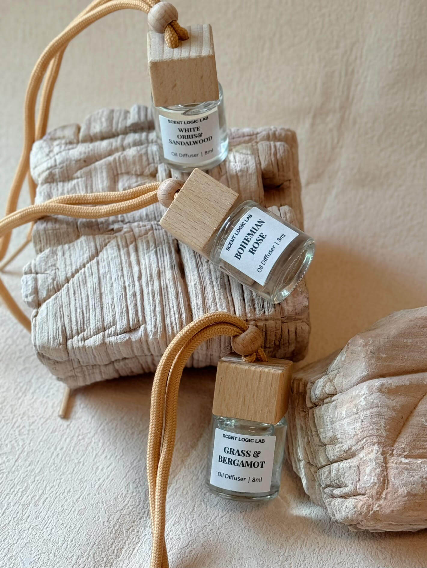 Luxury 8ml Car Diffuser in Floral Scents - Image 2