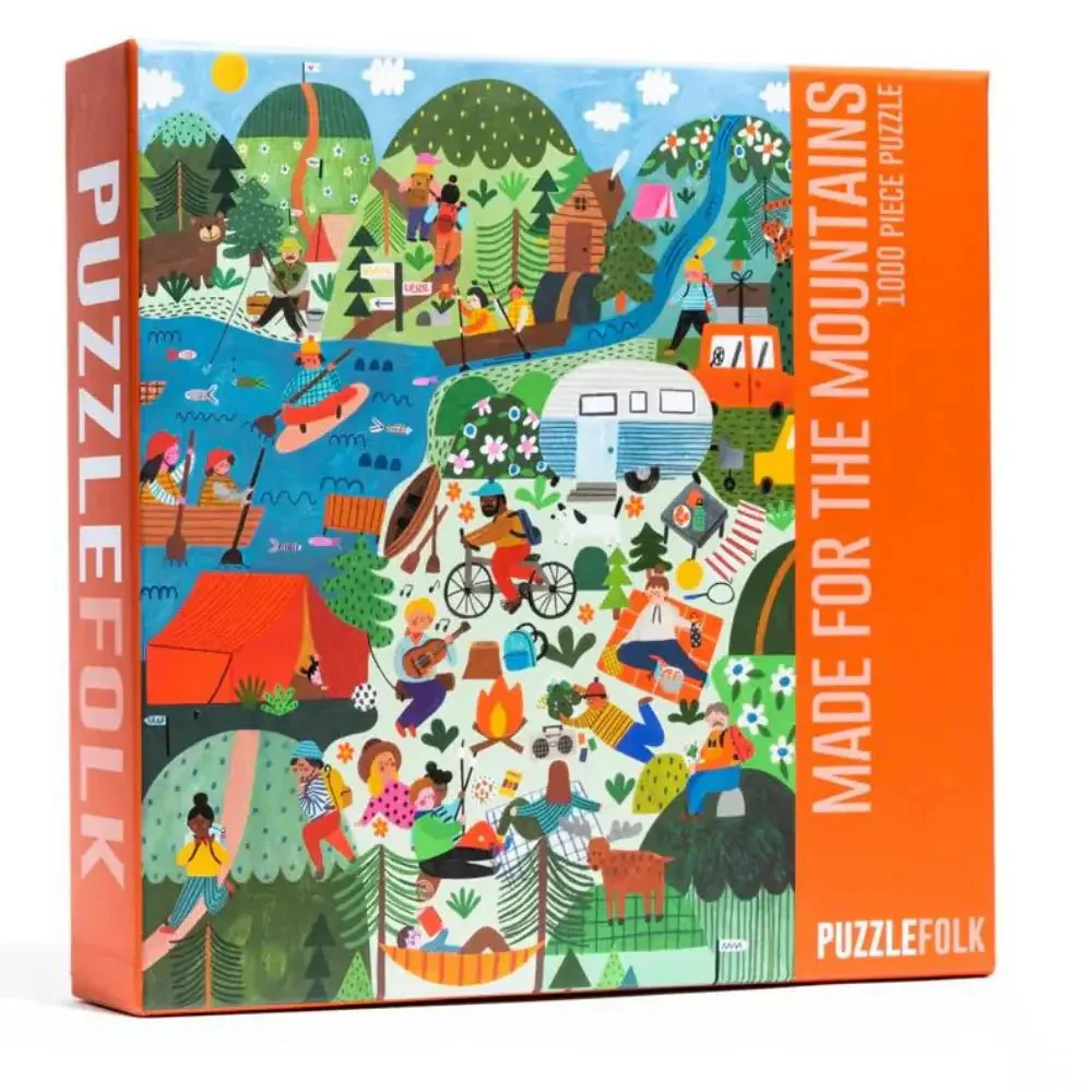 Made for the Mountains 1000 Piece Jigsaw Puzzle by Puzzlefolk