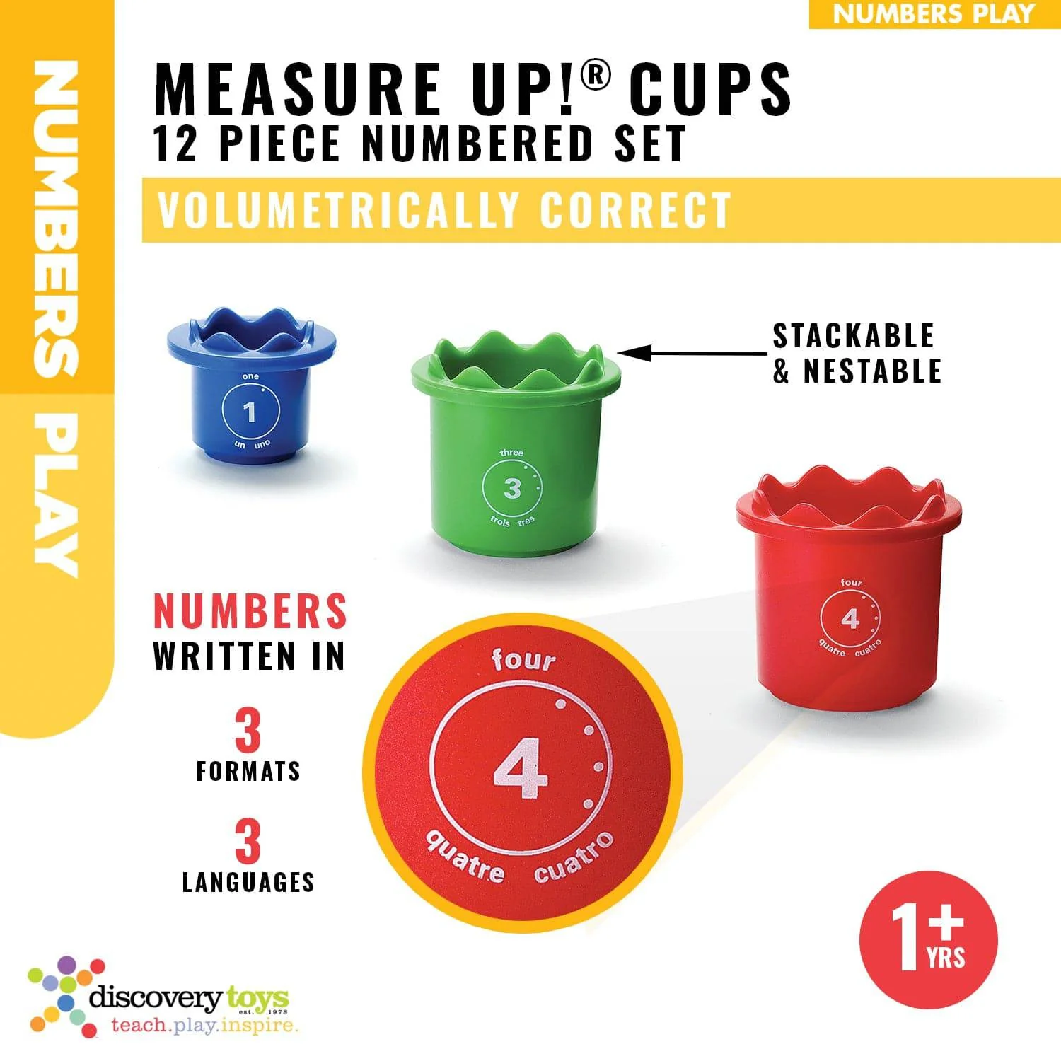 MEASURE UP! CUPS Stack & Learn Set - Image 3